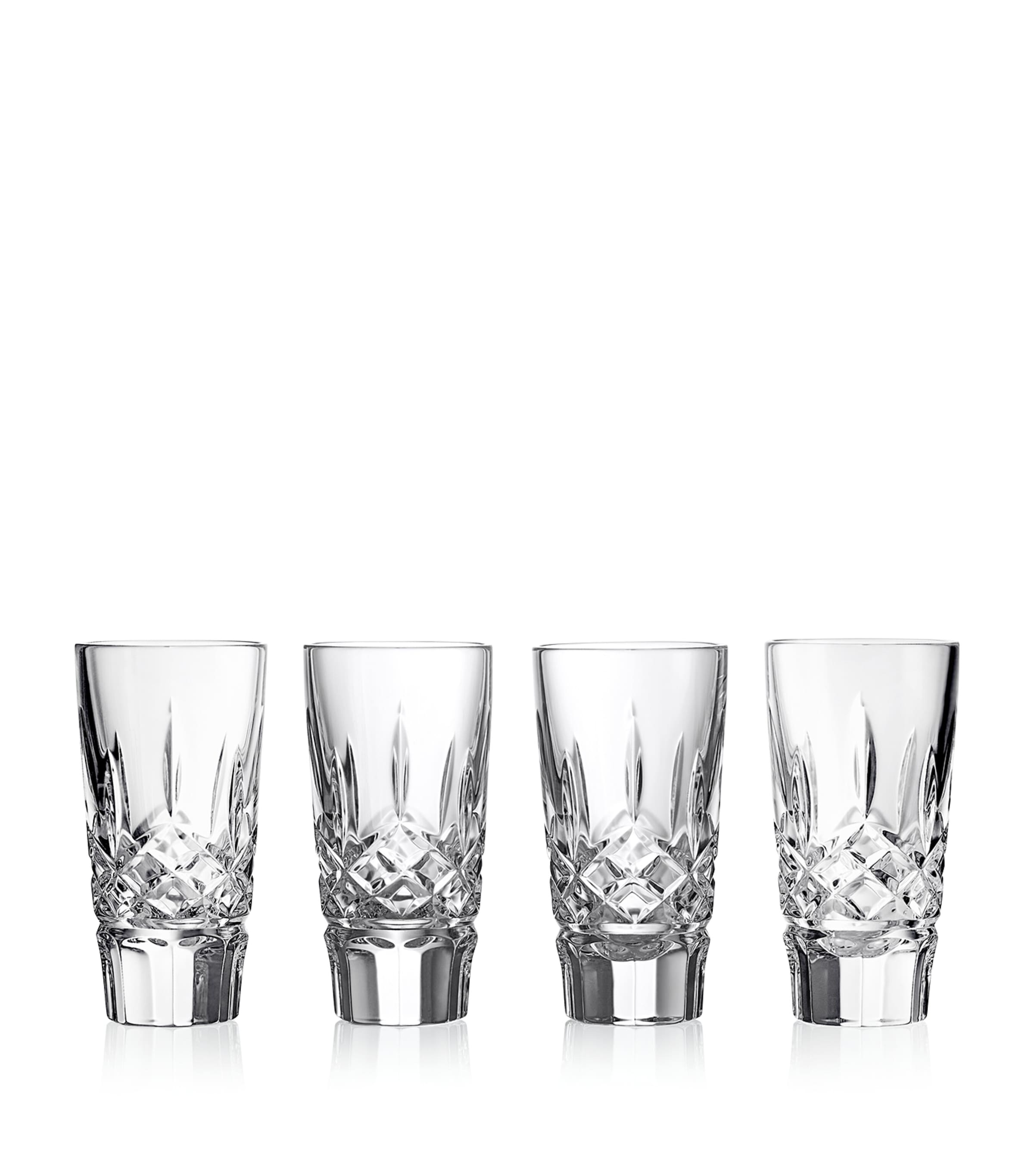 Set of 4 Lismore Shot Glasses (55ml)