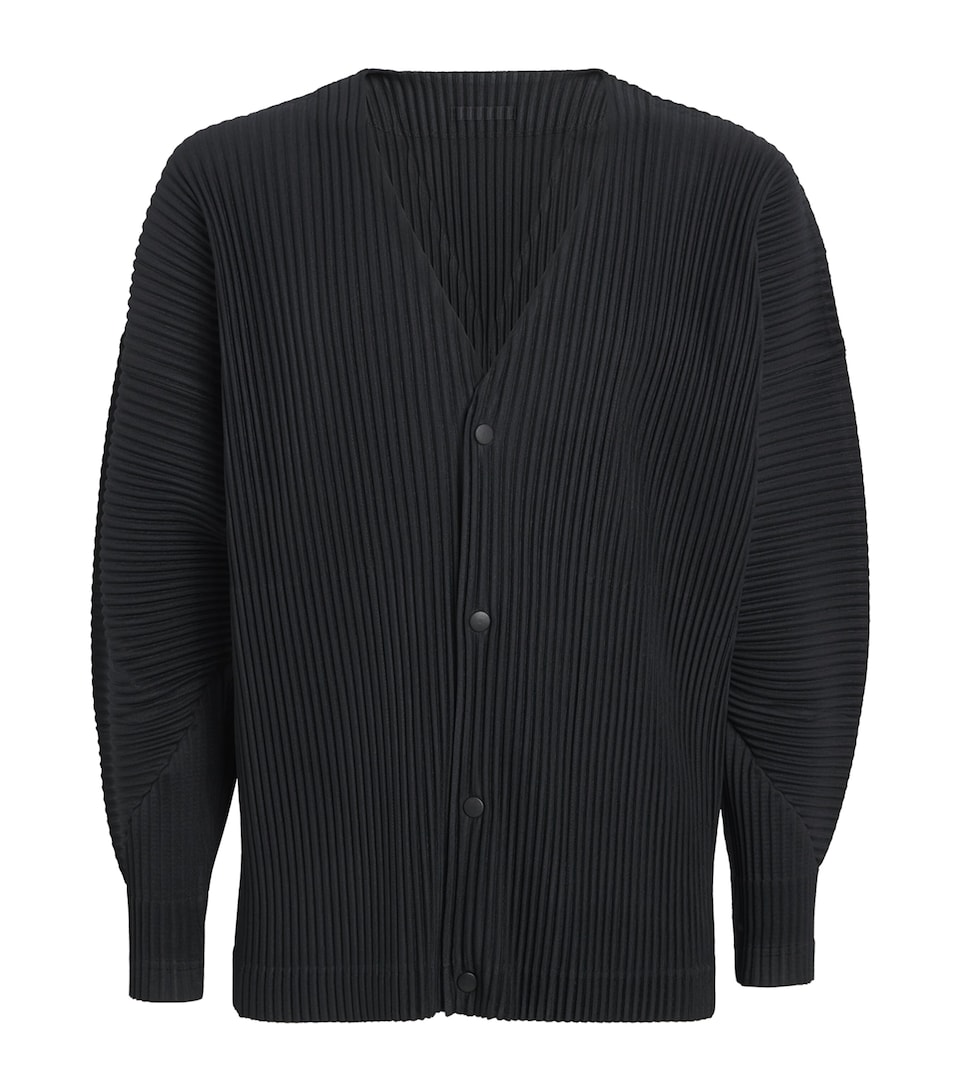 Pleated Cardigan
