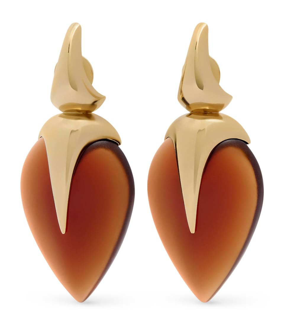 Givenchy Heartwood Stud Earrings