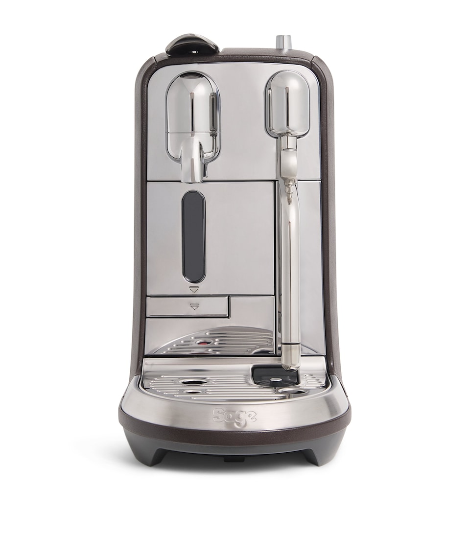 Giobagnara Leather-Trim Creatista Plus Coffee Machine Nappa Moka