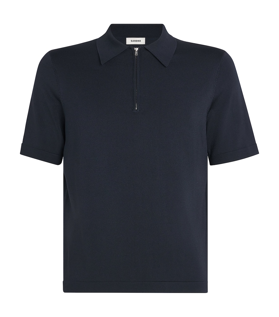 Half-Zip Polo Shirt