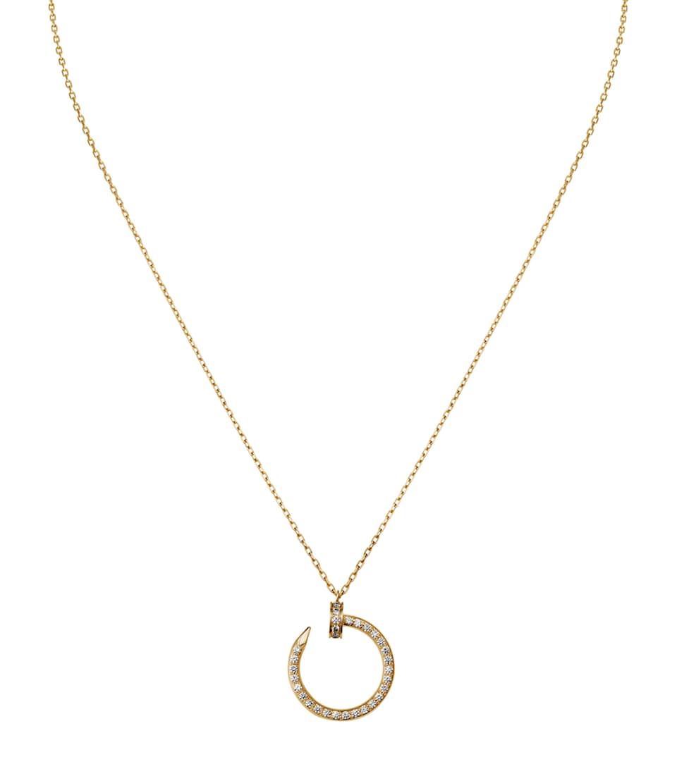 Yellow Gold and Diamond Juste un Clou Necklace