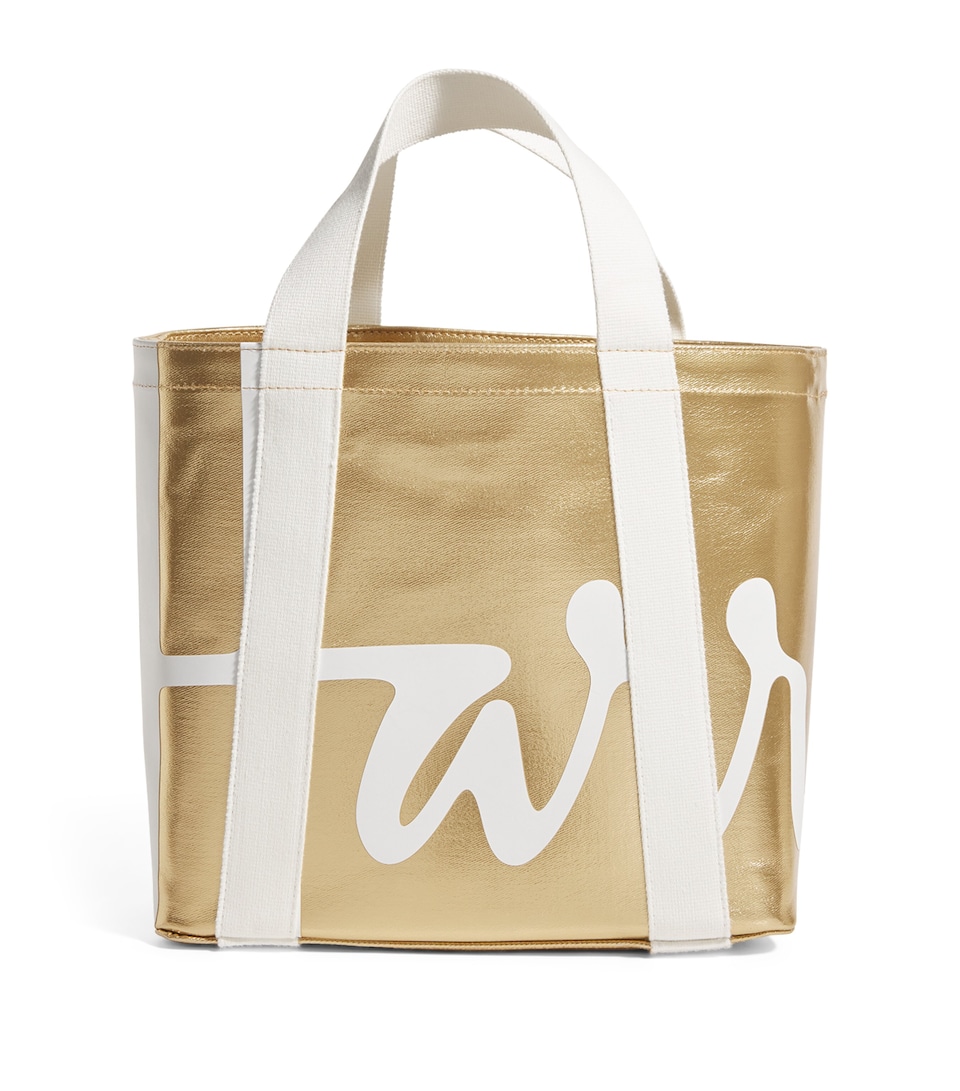 Mini Cotton Logo Tote Bag