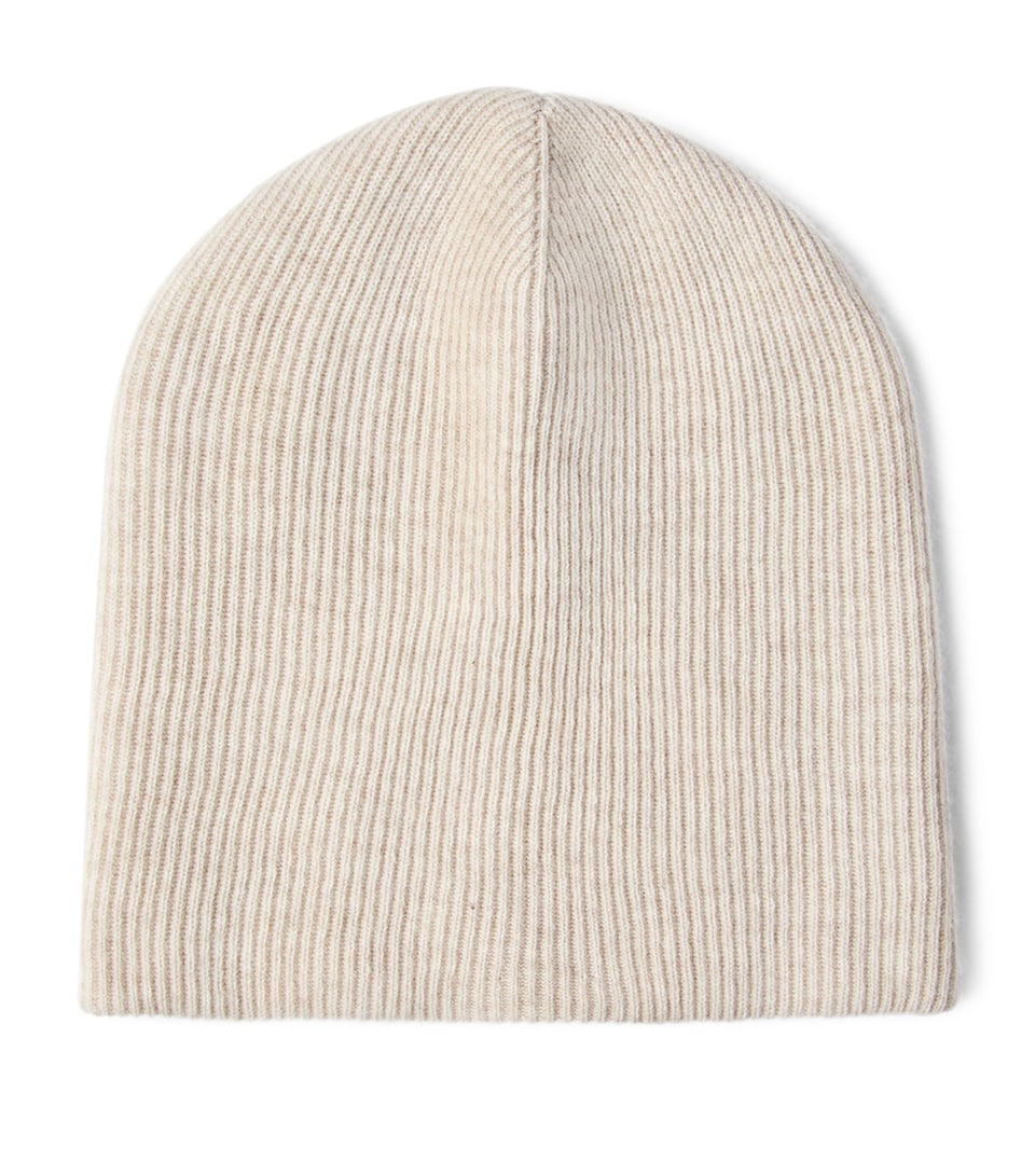 Cashmere Rib Beanie