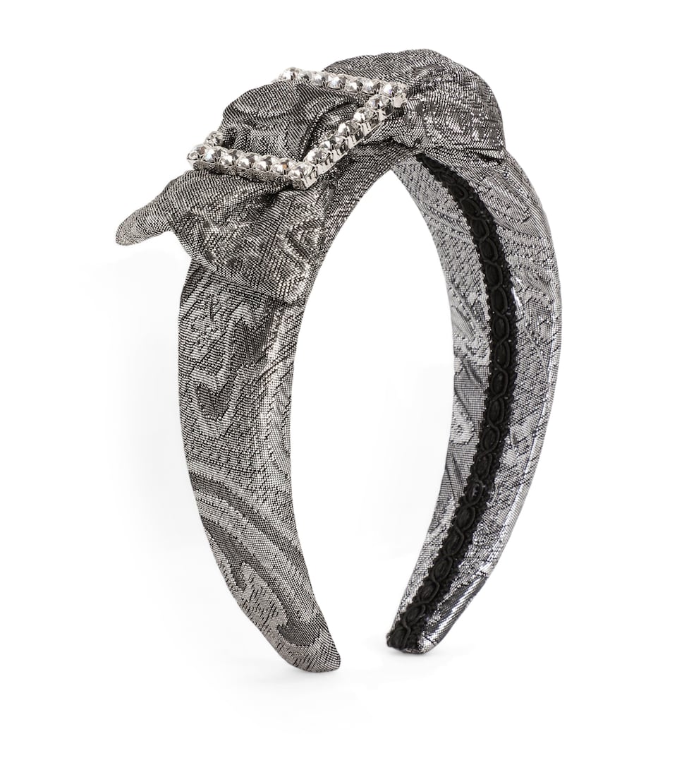 Jacquard Bow Headband