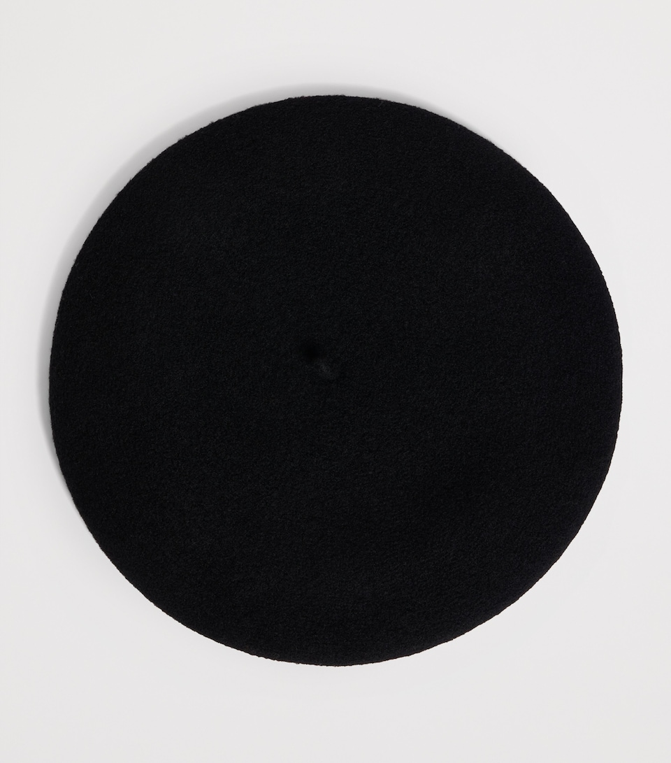 Embellished Wool Beret