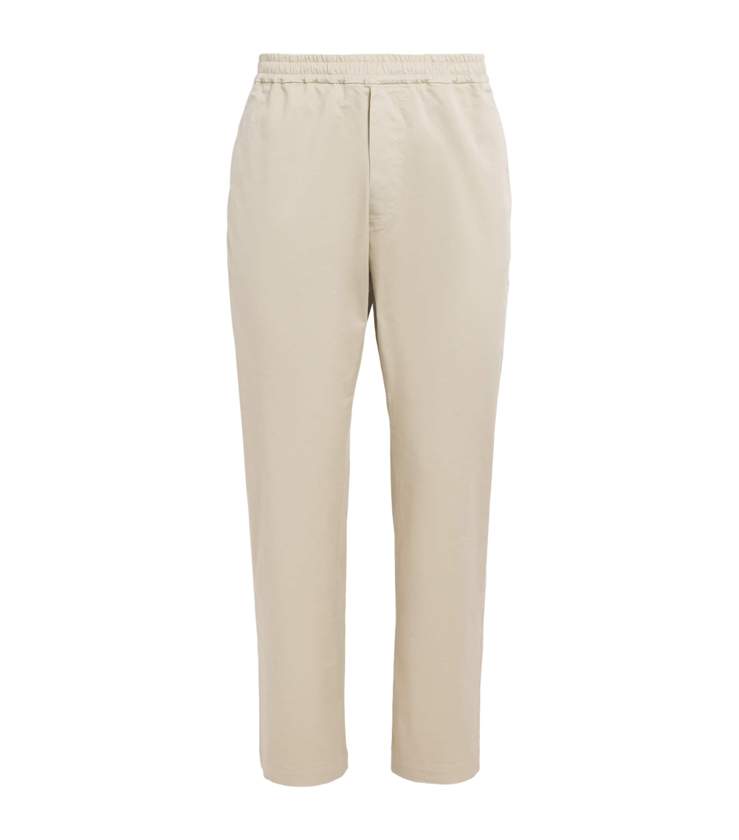 Barena Mens Elasticated Straight Trousers Sasso