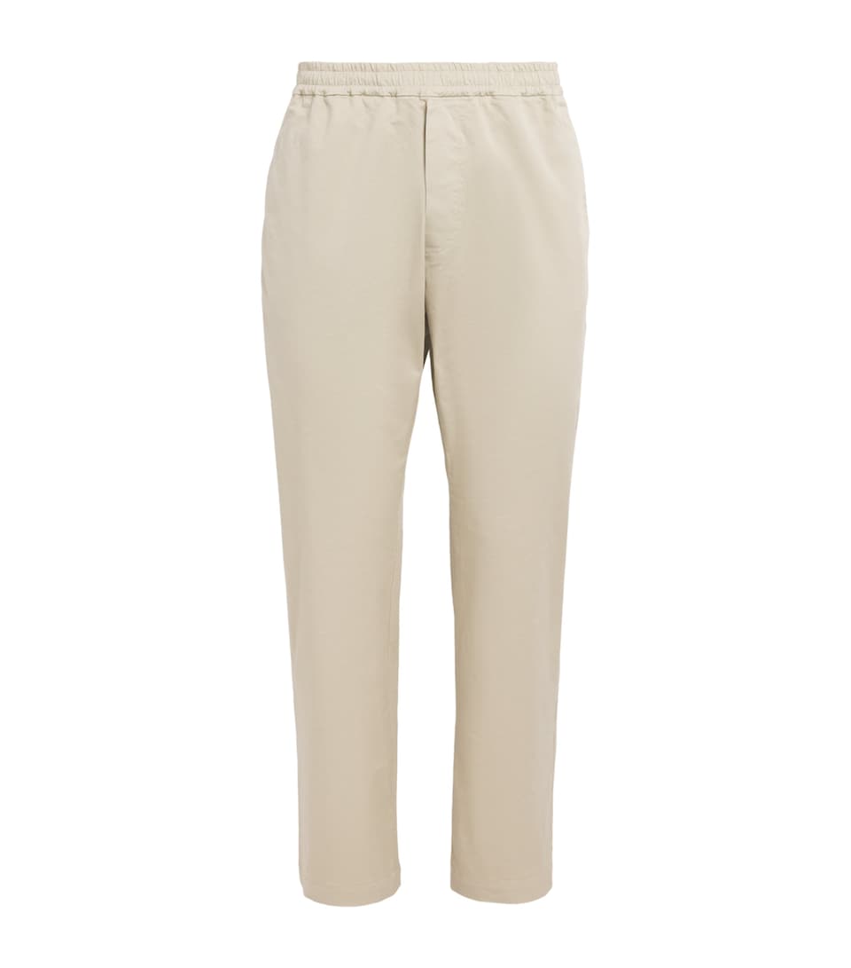 Barena Mens Elasticated Straight Trousers Sasso