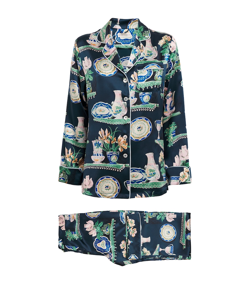 Silk Lila Pyjama Set