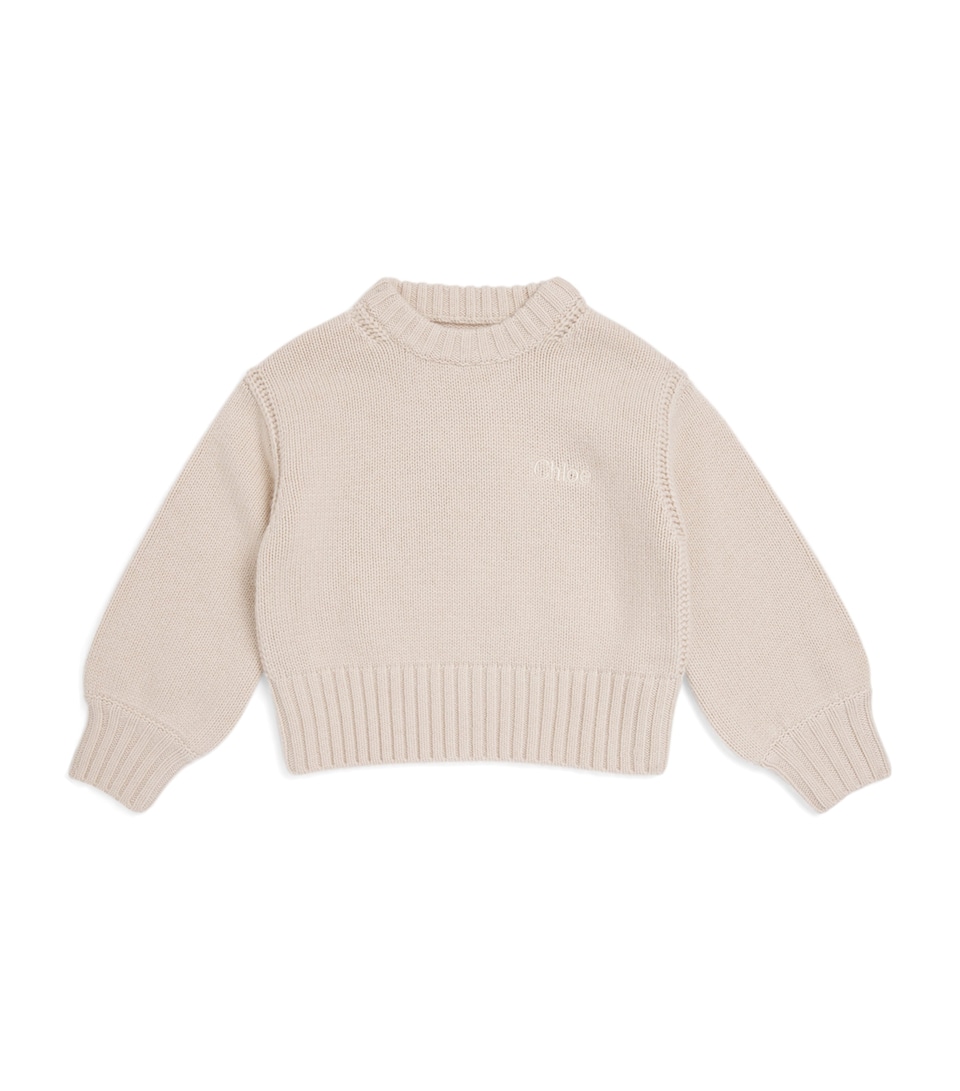 Knitted Logo-Embroidered Sweater (4-5 Years)