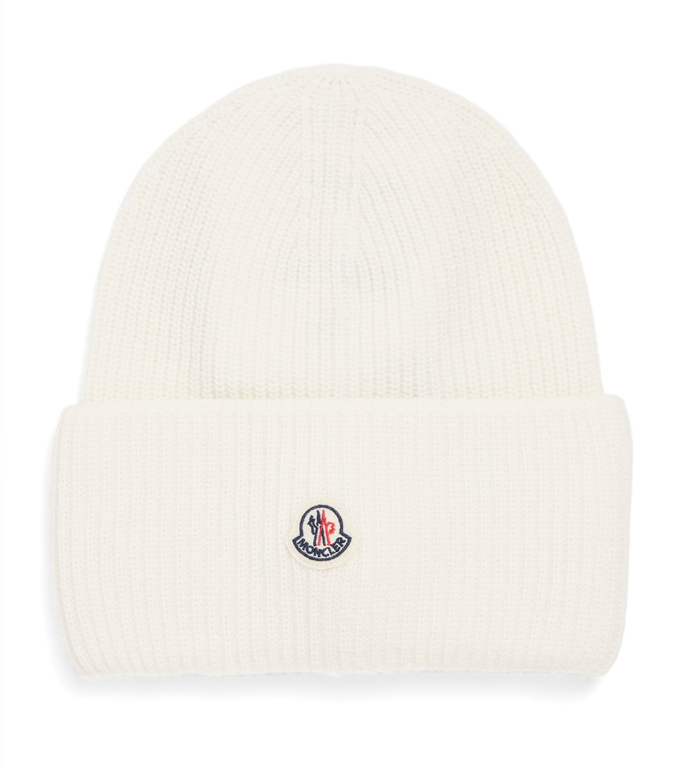 Virgin Wool Ribbed Beanie