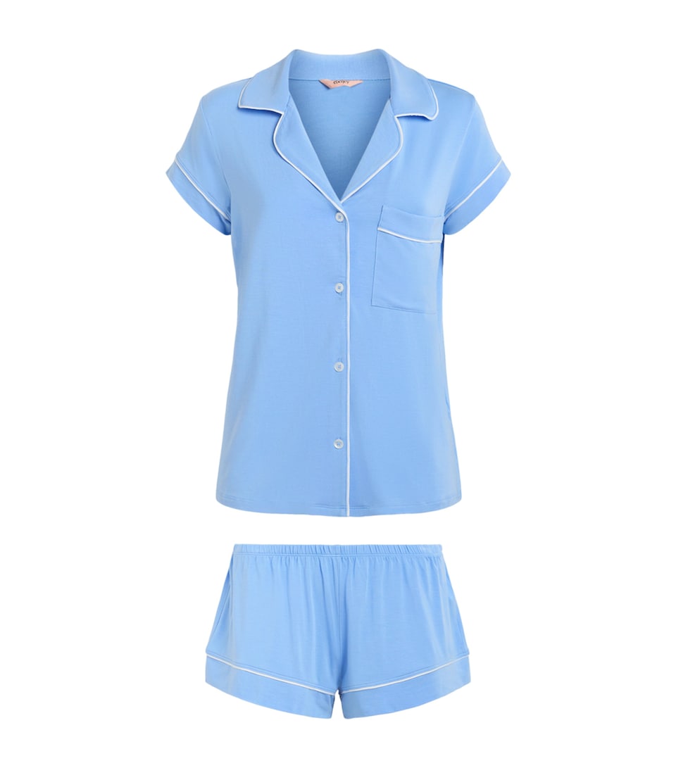 Eberjey Womens Gisele Short Pyjama Set Sbwh Summer Blu