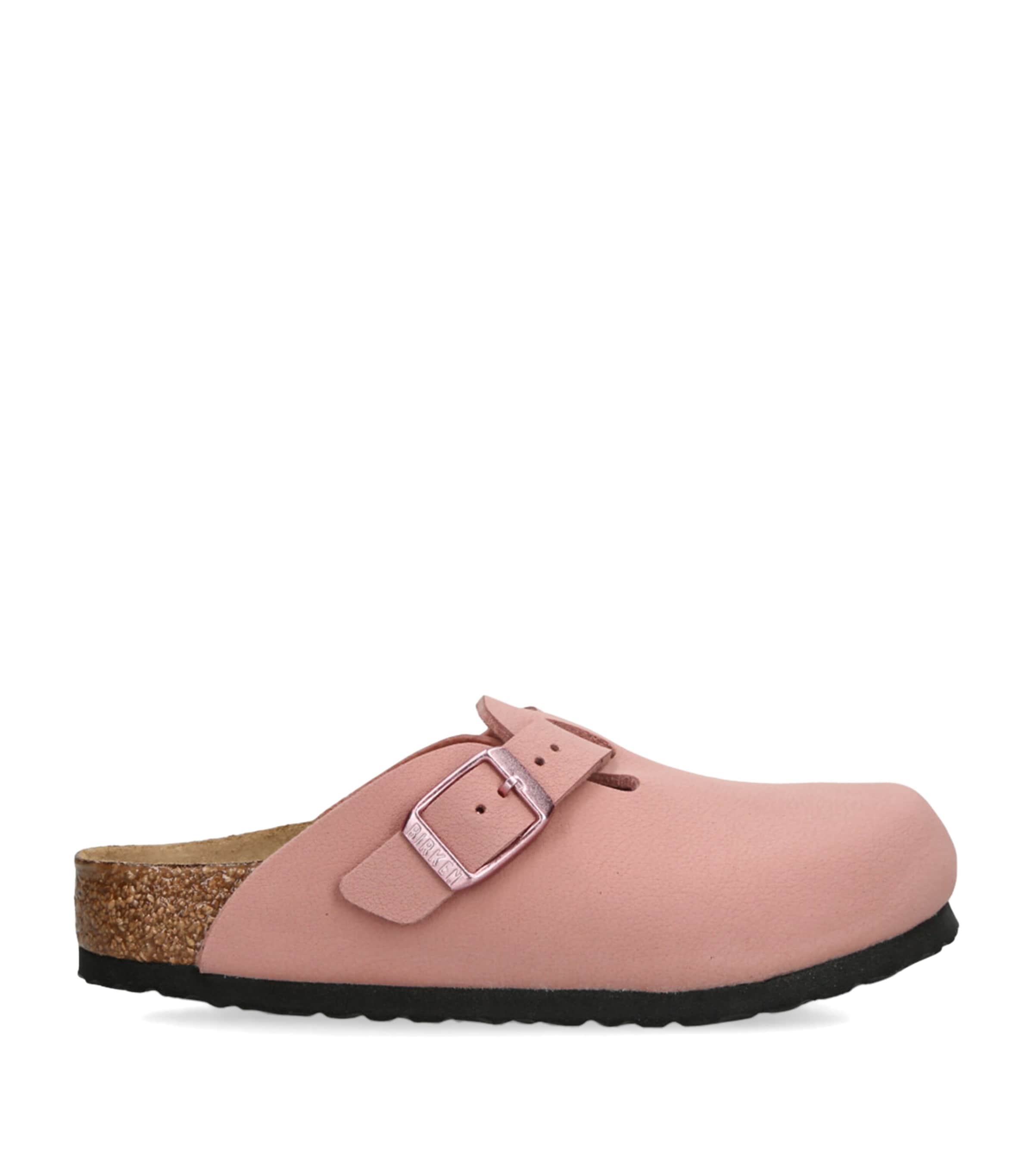 BIRKENSTOCK ハローキティ Boston ピンク 23cm 刺繍レザー Birkenstock Kids Boston Clogs | Harrods SG