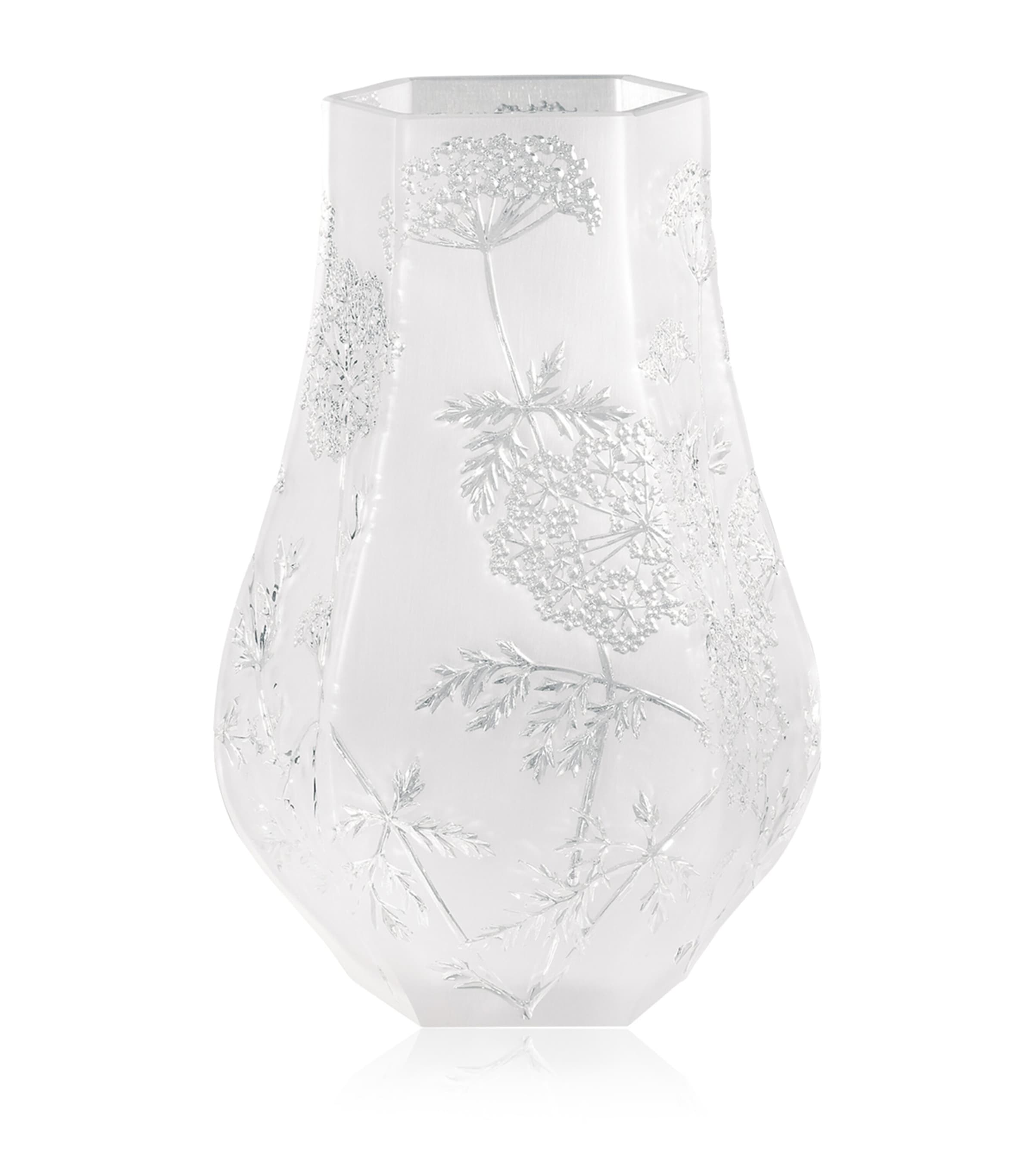 Lalique Ombelles Vase (29cm) Incolore