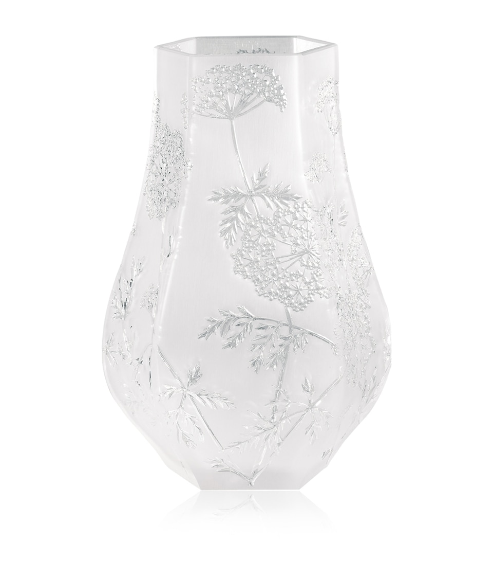Lalique Ombelles Vase (29cm) Incolore