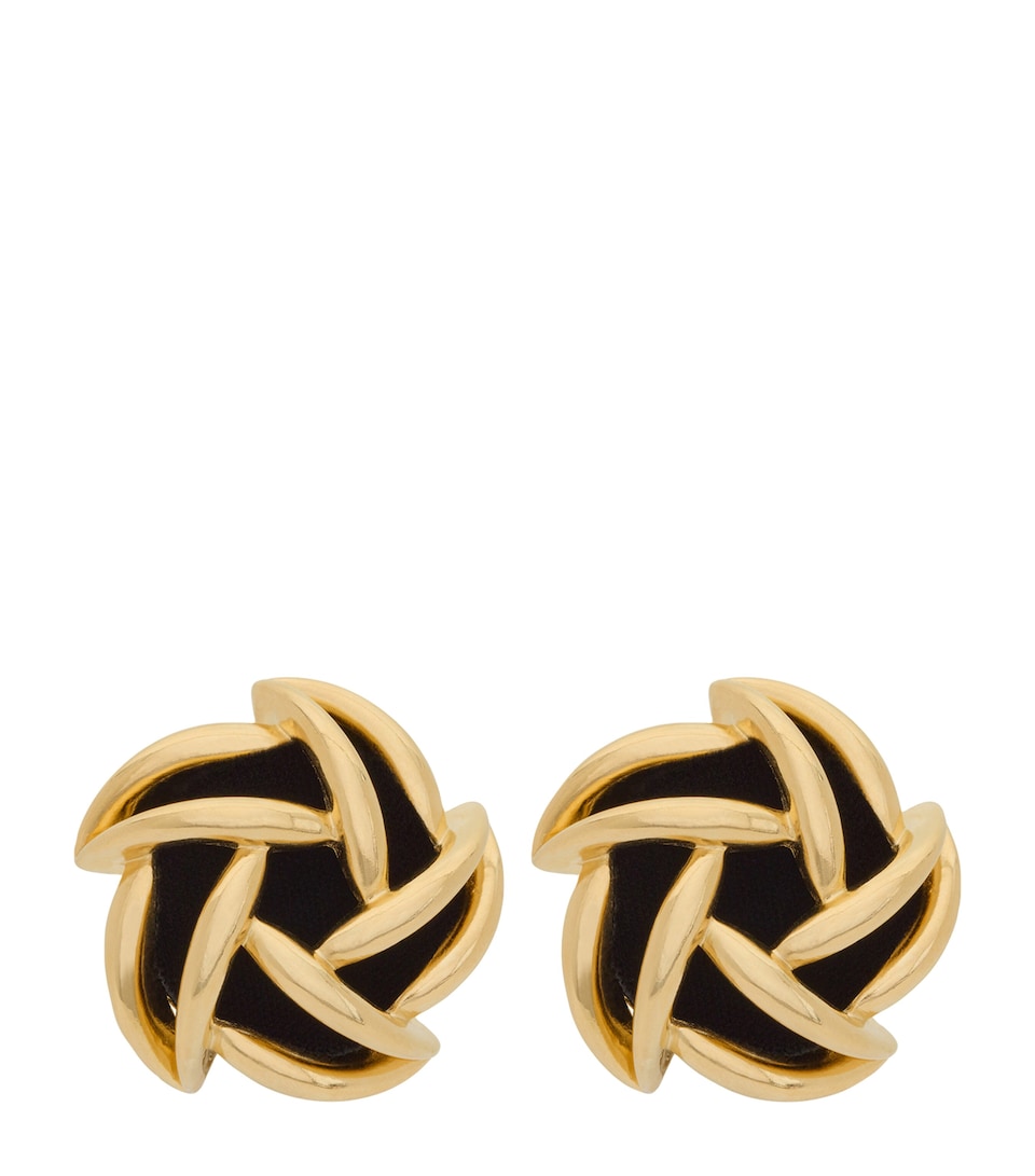 Gold-Tone Clip-On Earrings