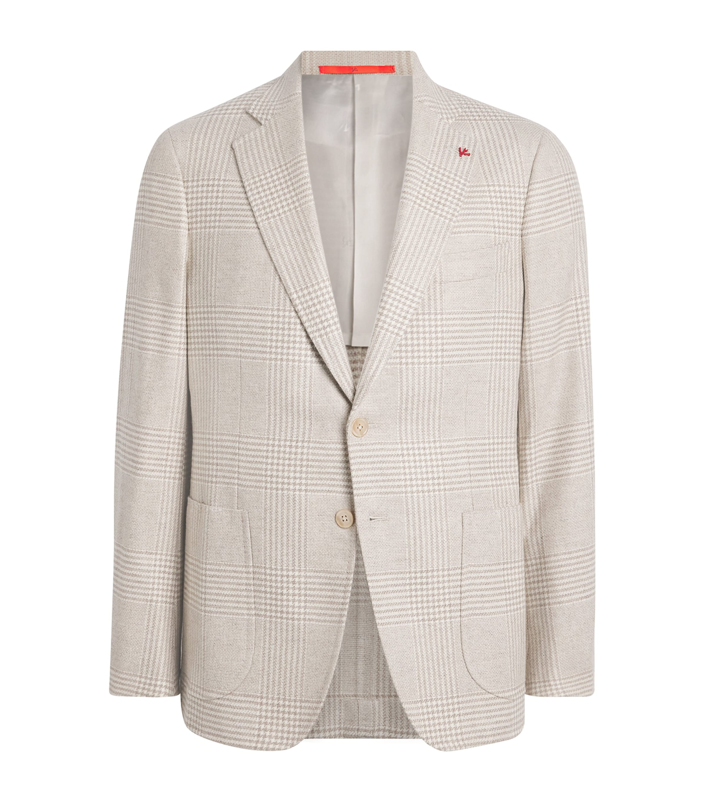 Isaia Mens Wool-Cashmere Capri Blazer