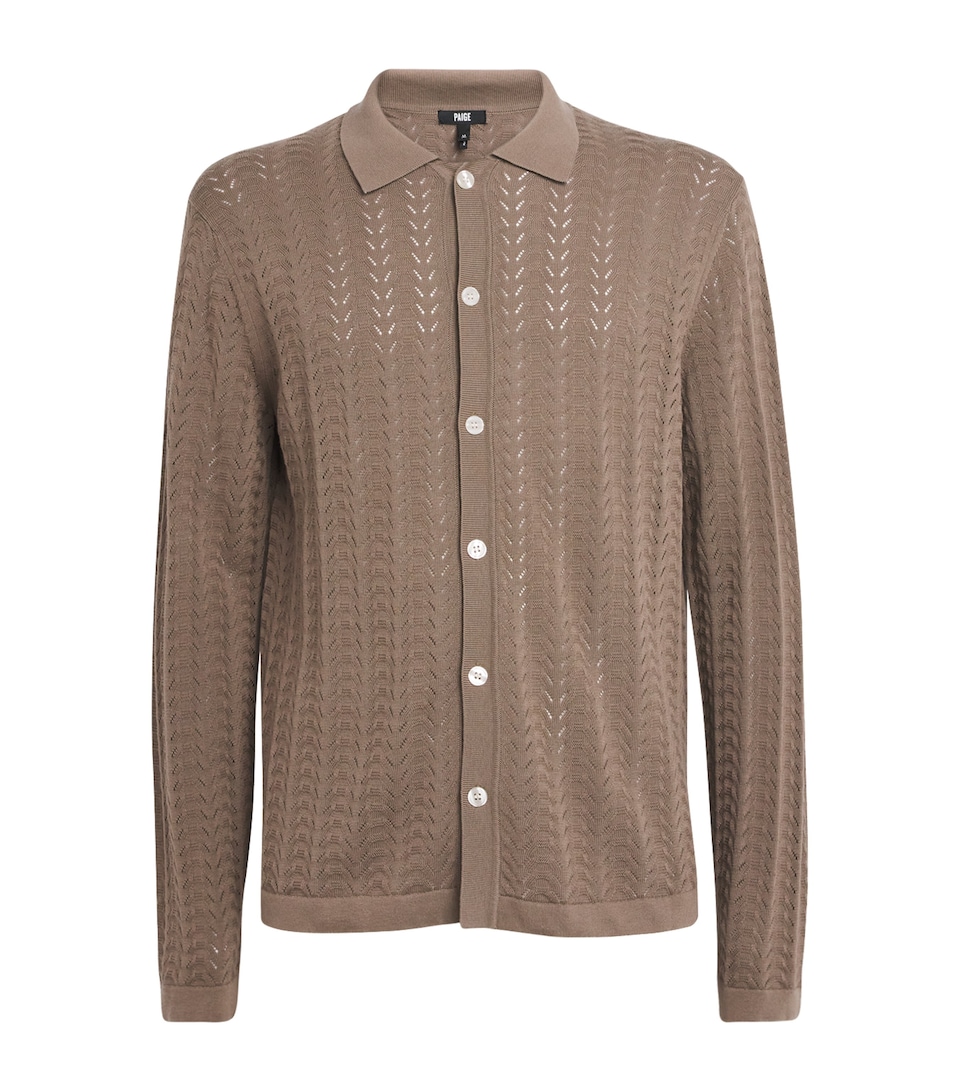 Organic Cotton-Blend Larimer Cardigan