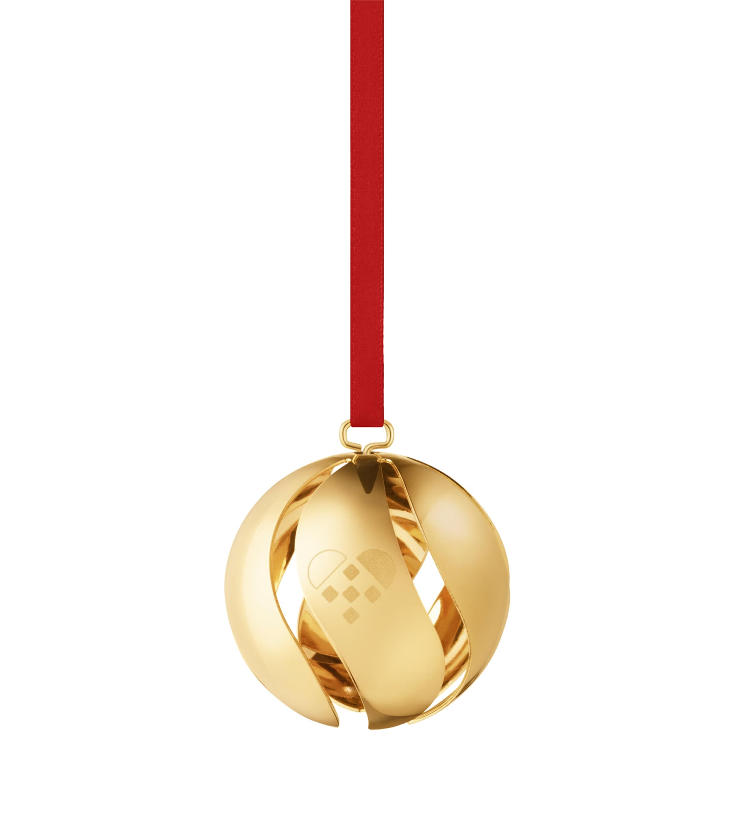 Gold-Plated Cut-Out Bauble