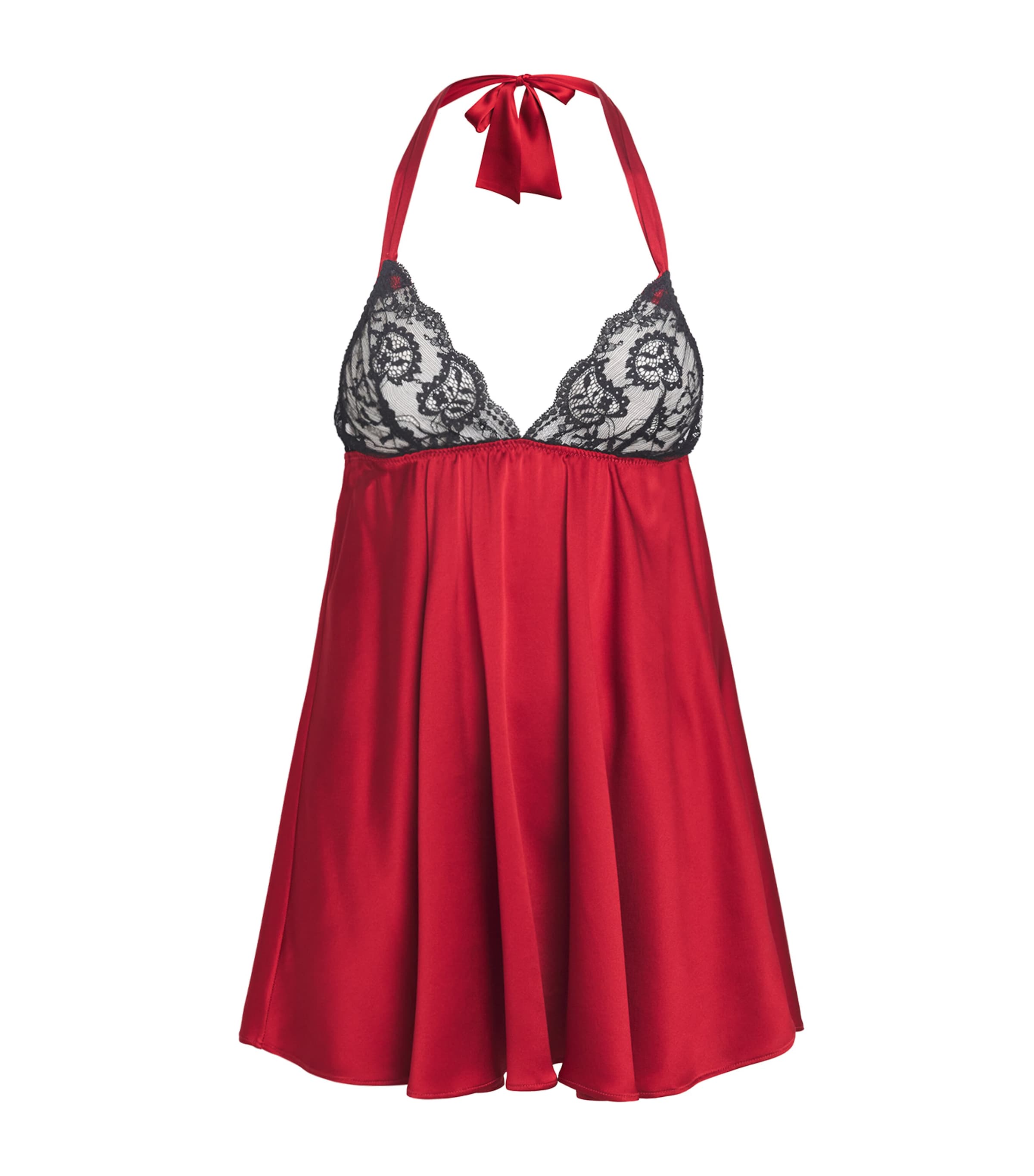 Gilda & Pearl Womens Silk Muse Babydoll Slip Dress Amour Fou
