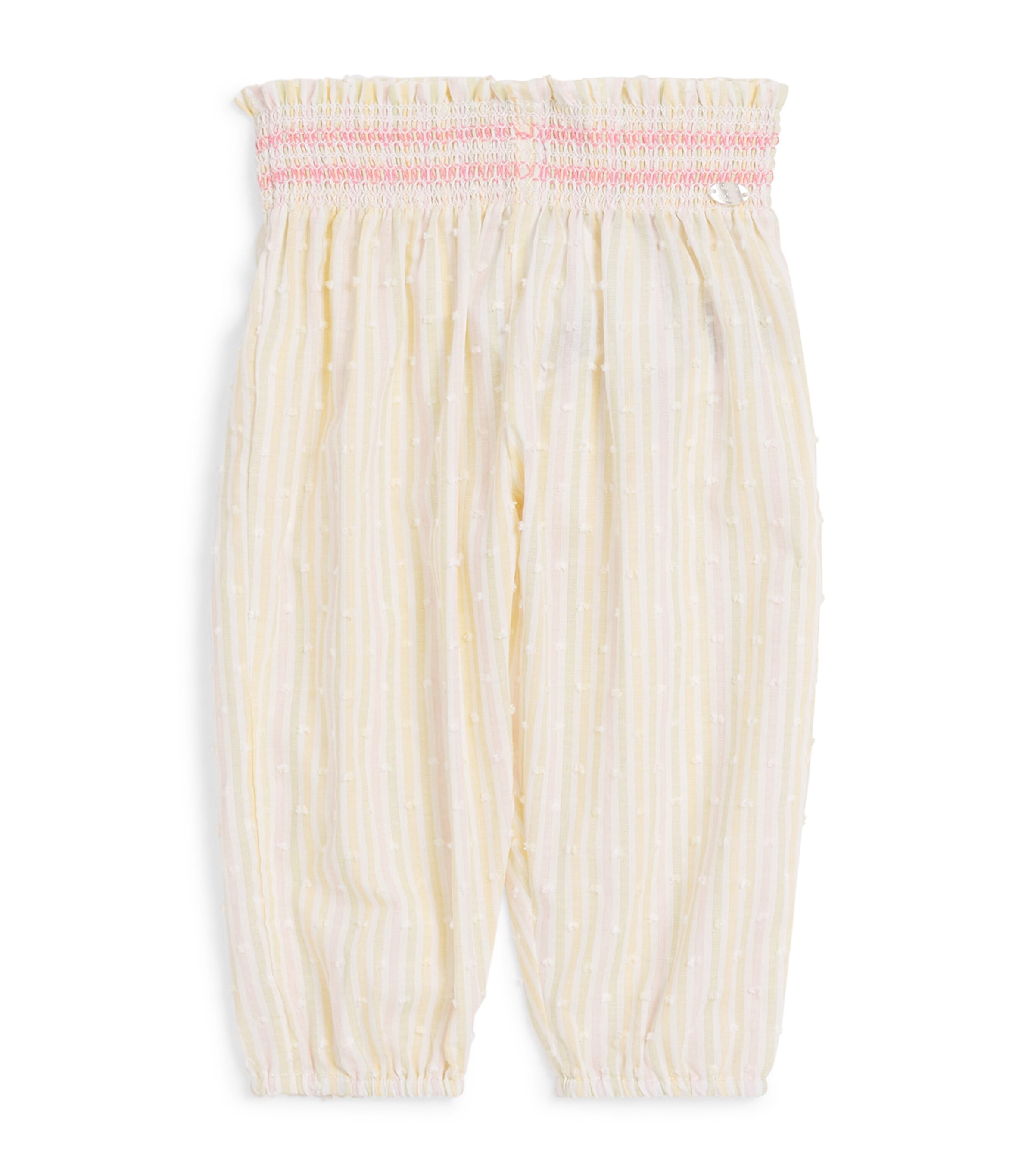 Cotton Stripe Fil Coupé Trousers (3 Months – 4 Years)