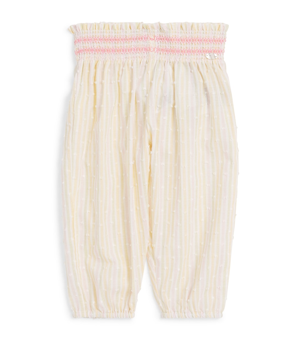 Cotton Stripe Fil Coupé Trousers (3 Months – 4 Years)