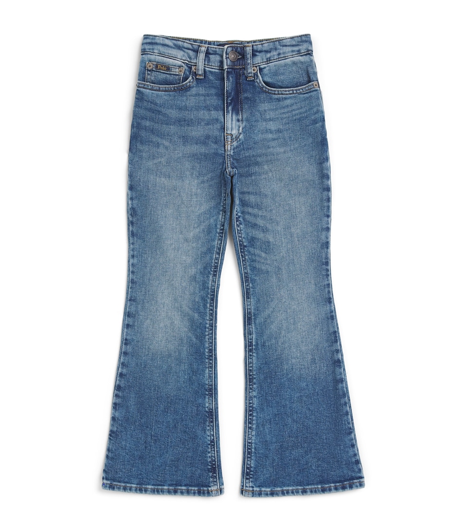 Ralph Lauren Kids Flared Jeans (7-16 Years) Kindal Wash