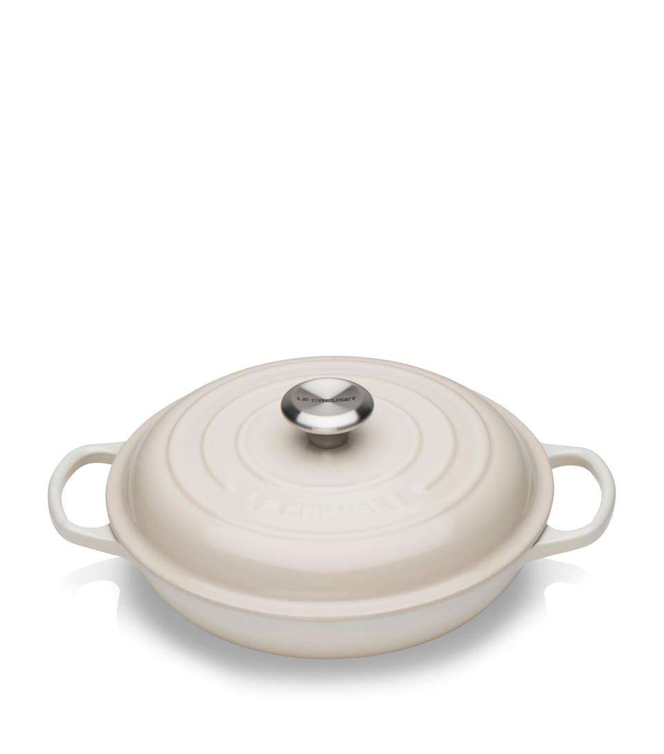 Cast Iron Shallow Round Casserole Dish (26cm)