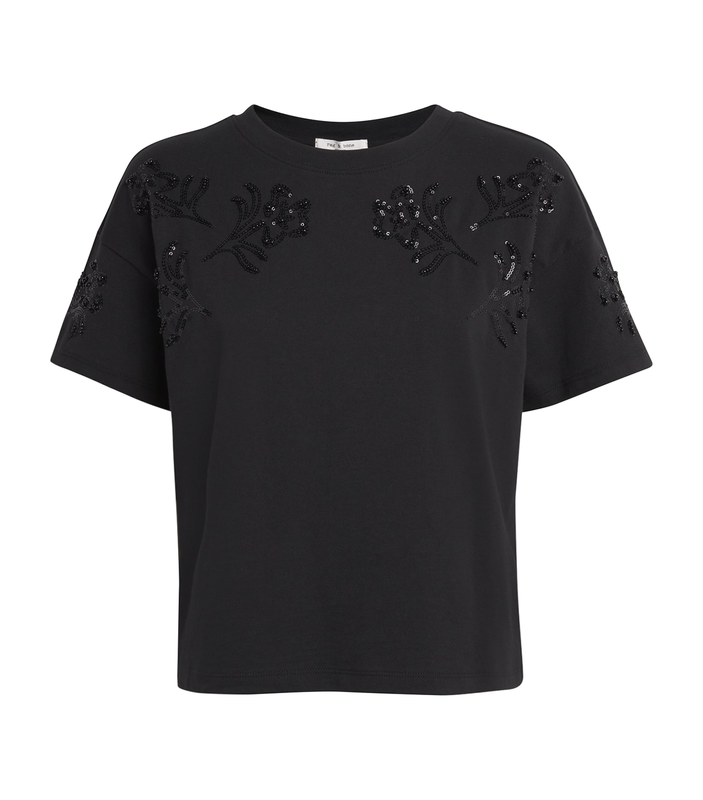 Cotton Beaded Kelly T-Shirt
