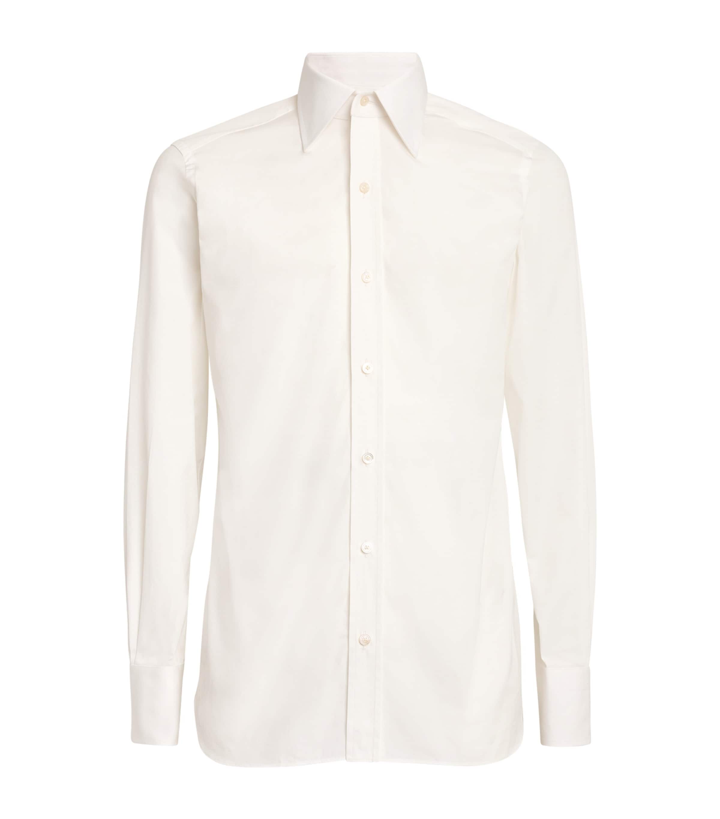 TOM FORD Mens Cotton Poplin Shirt