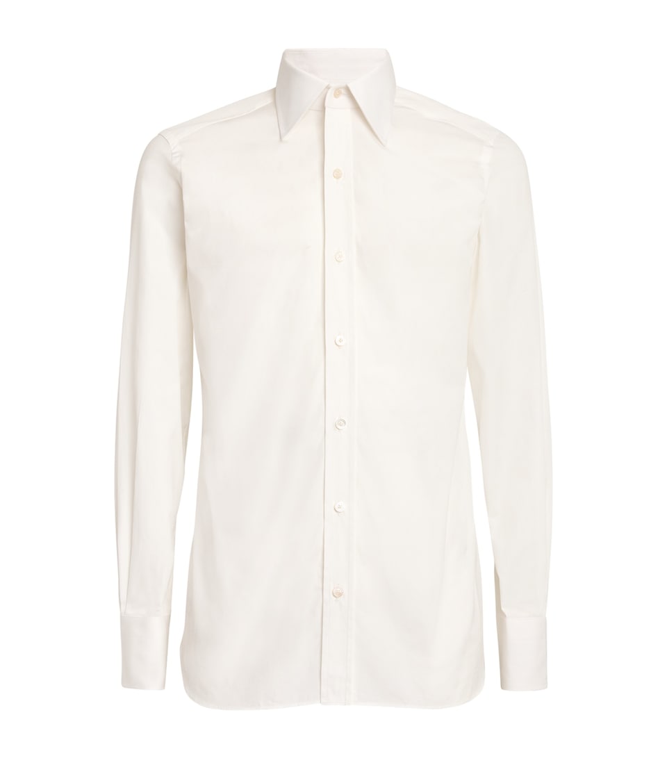 TOM FORD Mens Cotton Poplin Shirt