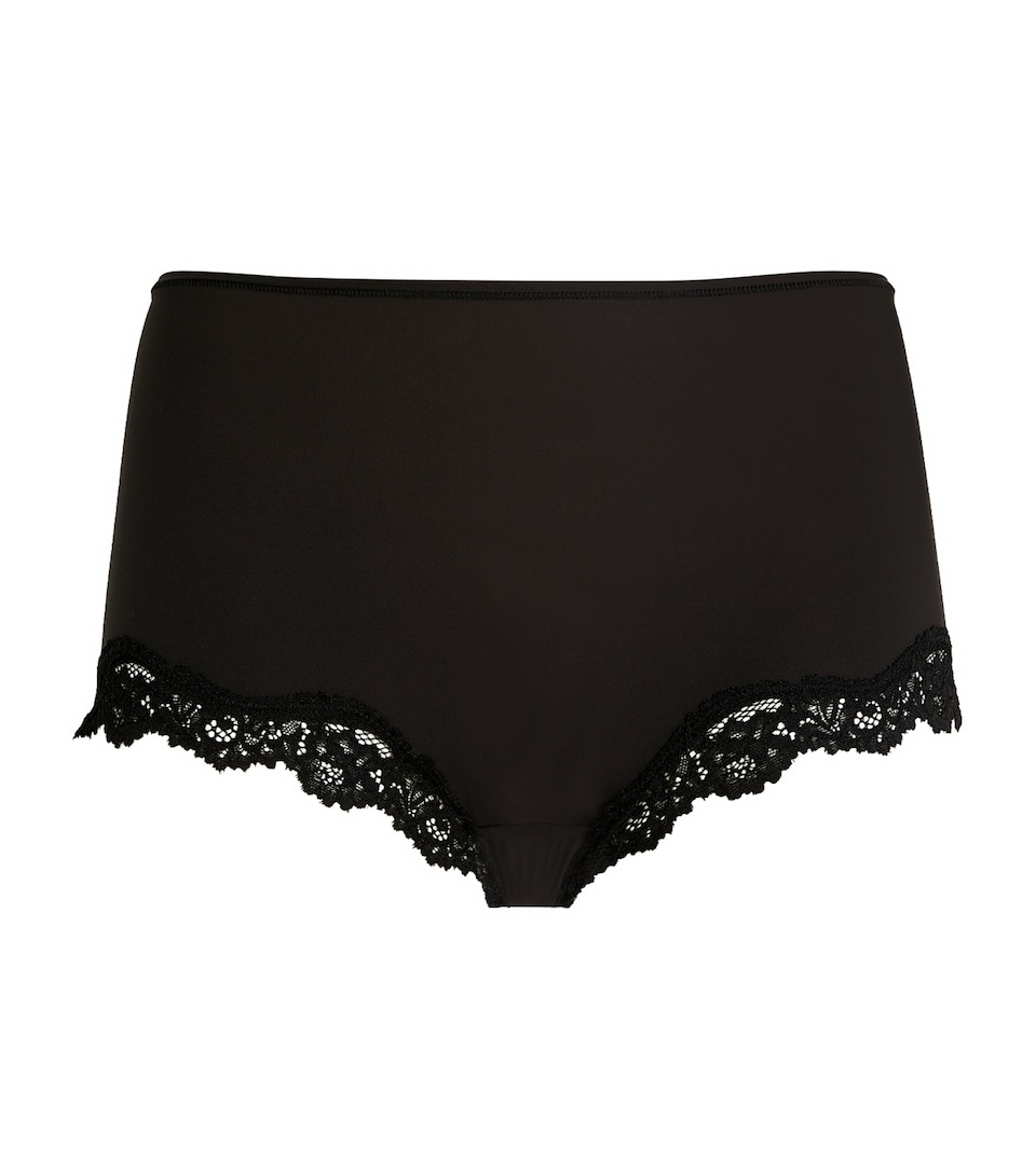 Fits Everybody Lace-Trim Boyshort Briefs