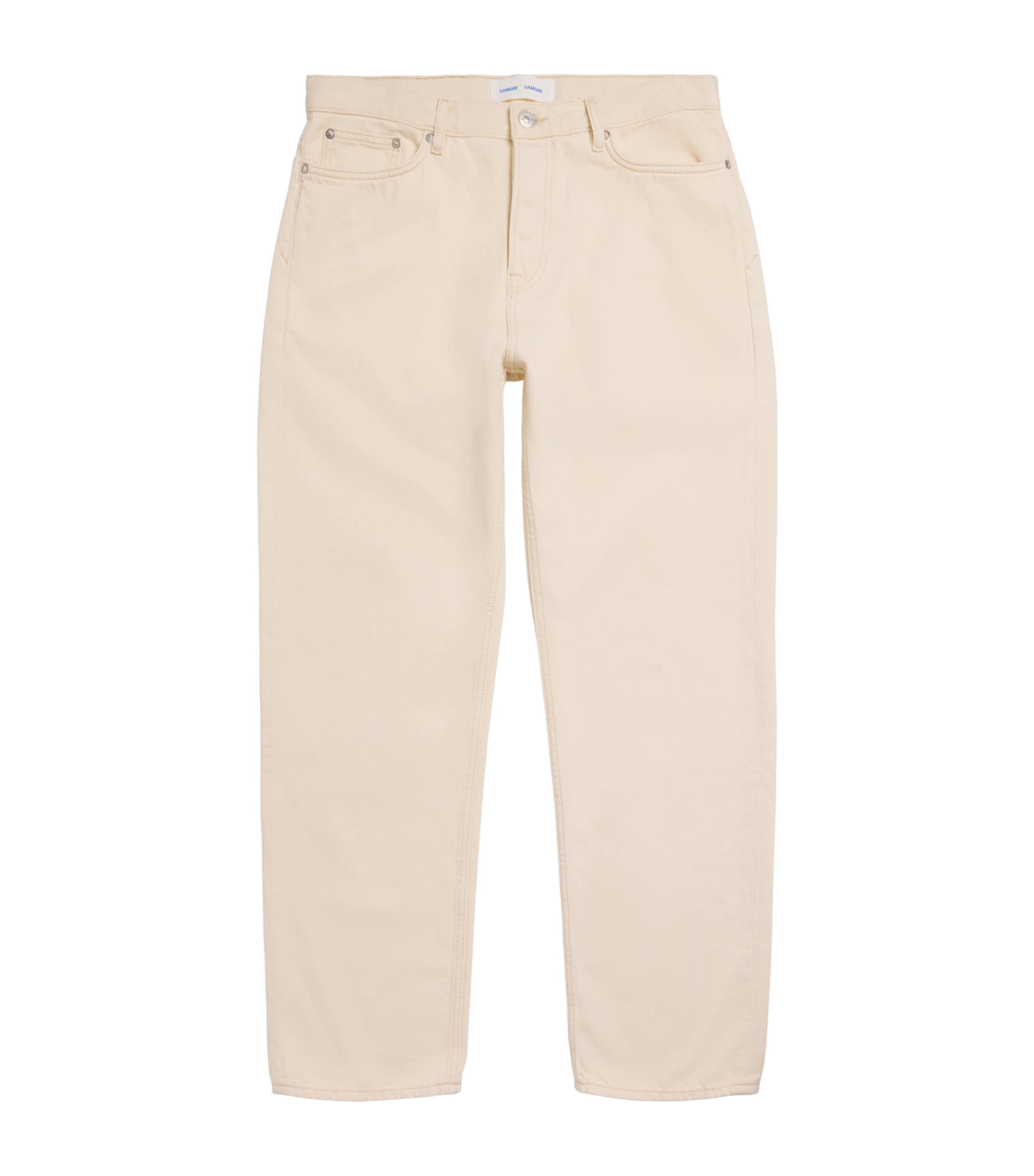 Samsøe Samsøe Mens Saeddie Straight Jeans Soft Natural