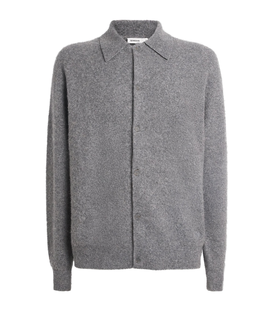 Wool Heathered Cardigan