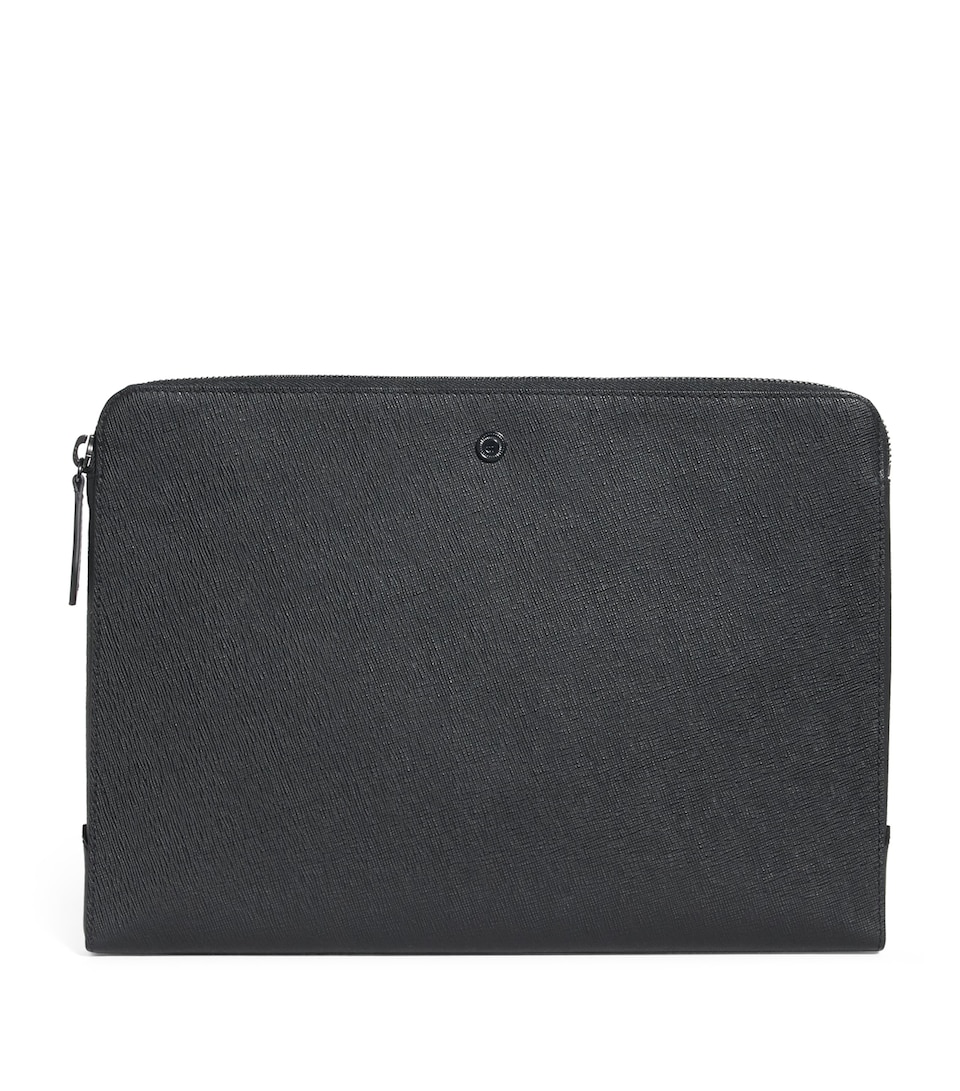 Saffano Leather Laptop Pouch