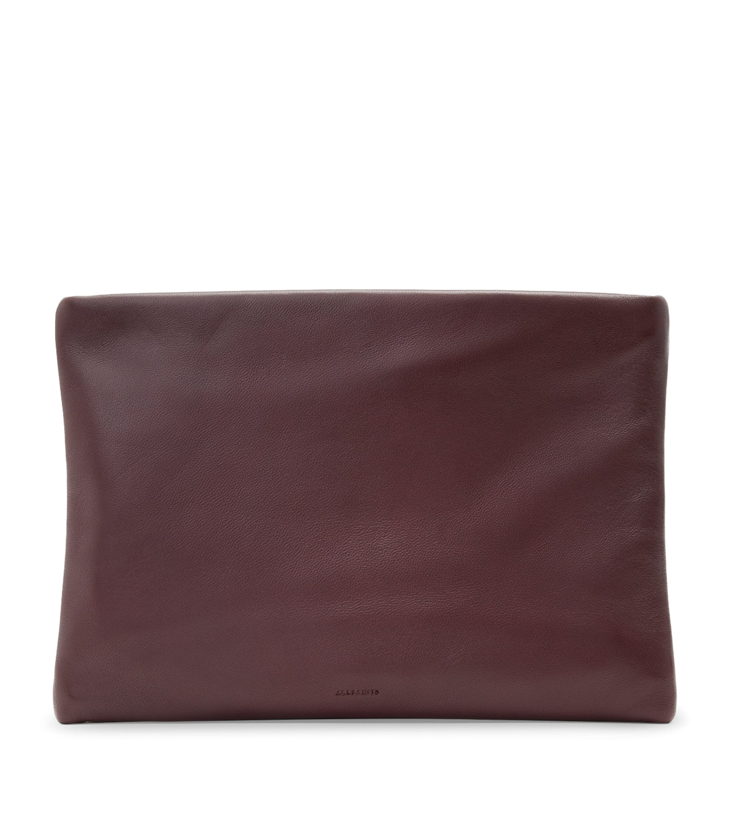 Leather Bettina Clutch Bag