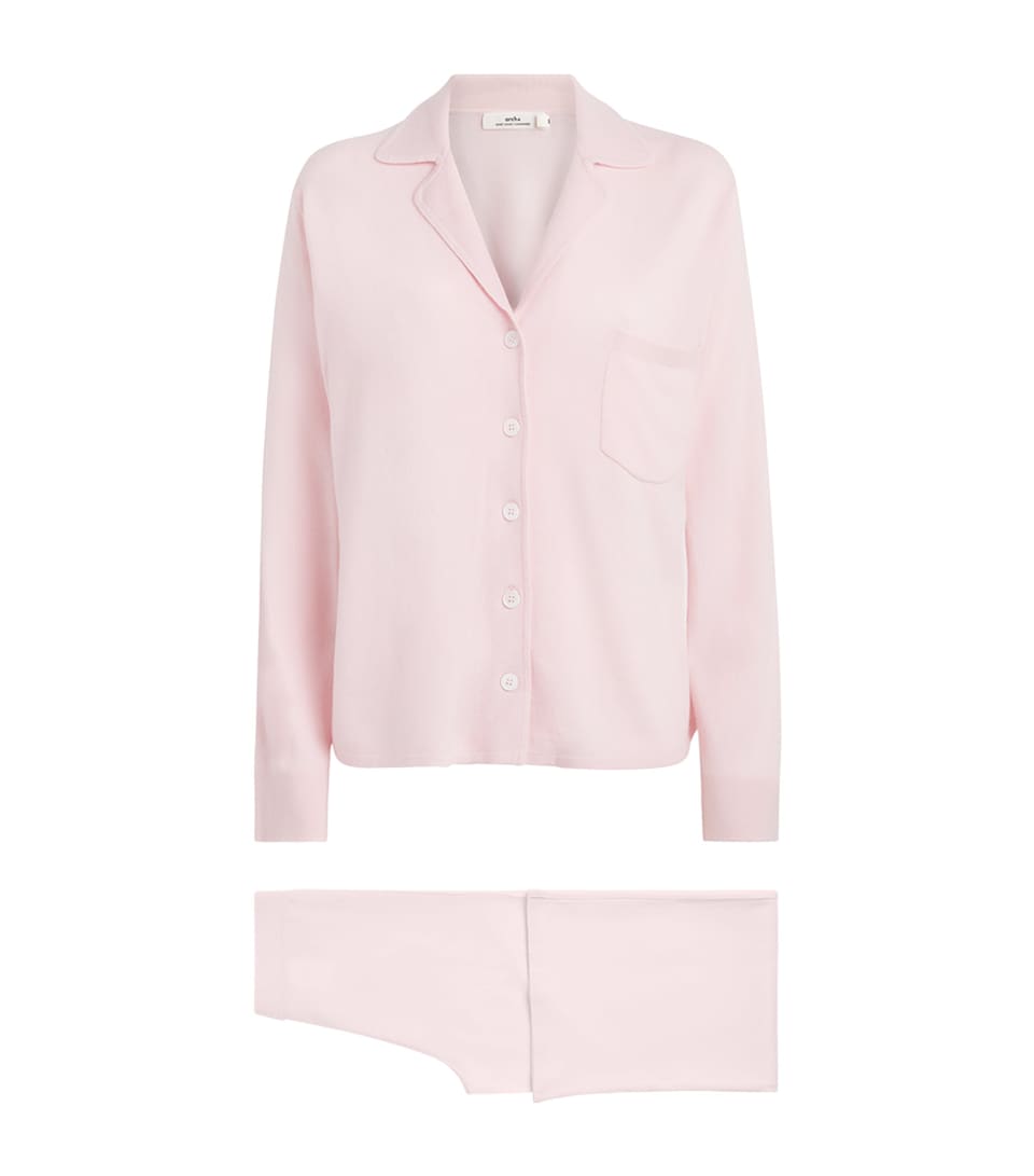 arch 4 Womens Kid Cashmere Spring Gardens Pyjama Set English Rose