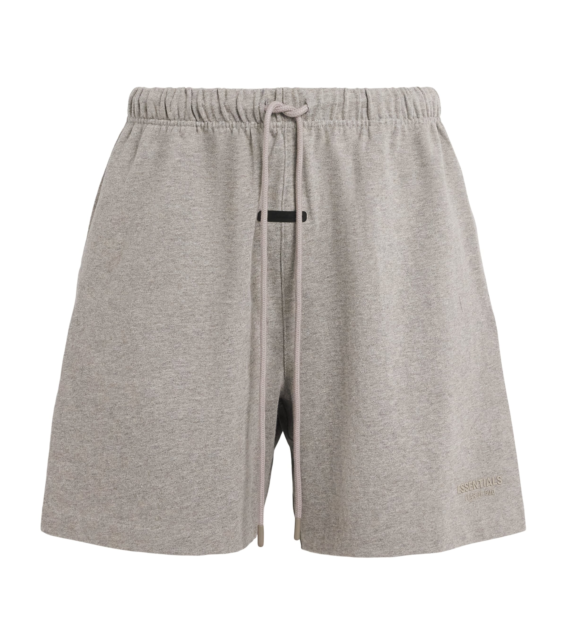 FEAR OF GOD ESSENTIALS Mens Cotton Logo Classic Shorts Warm