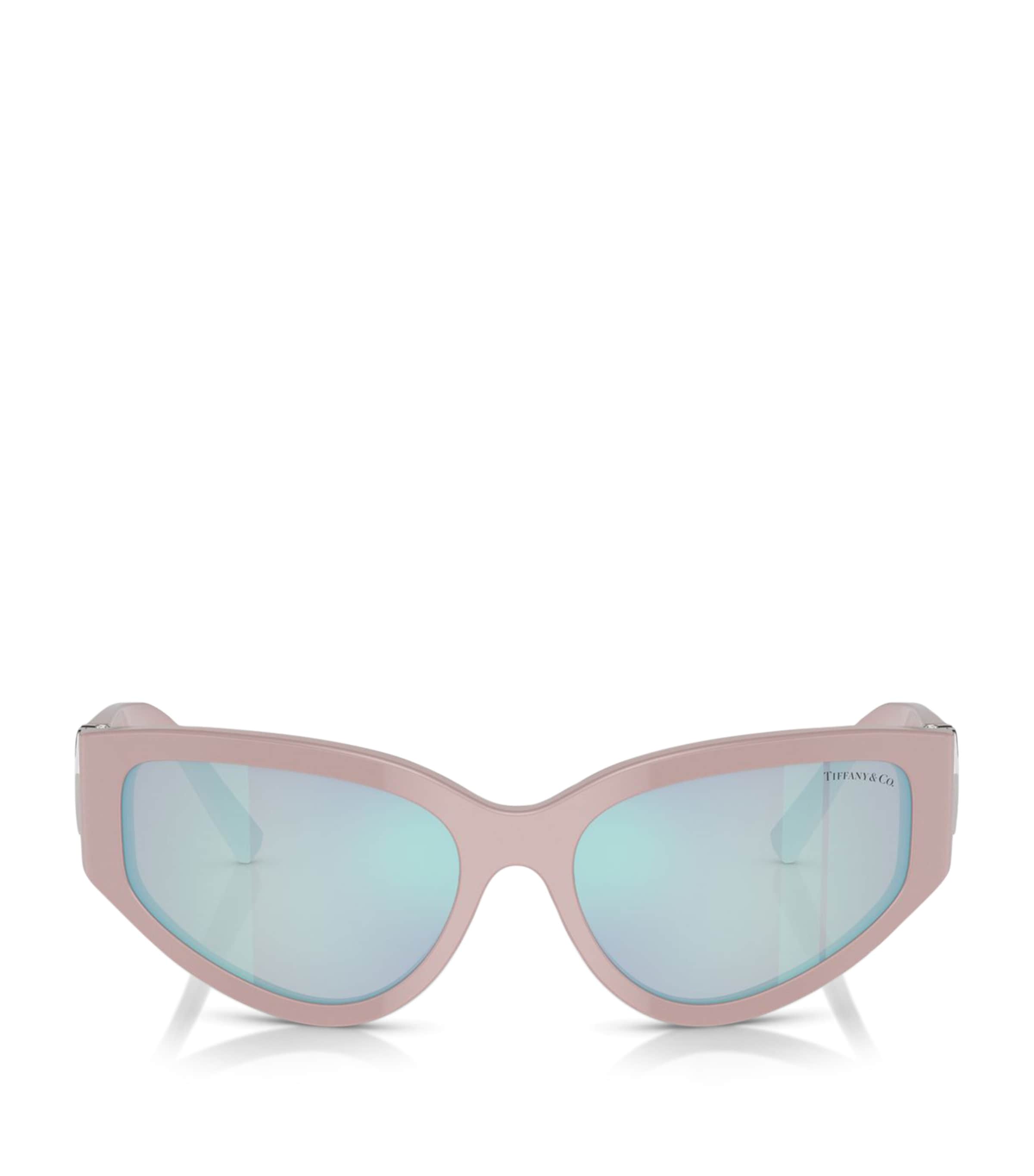Acetate Heart-Detail Sunglasses