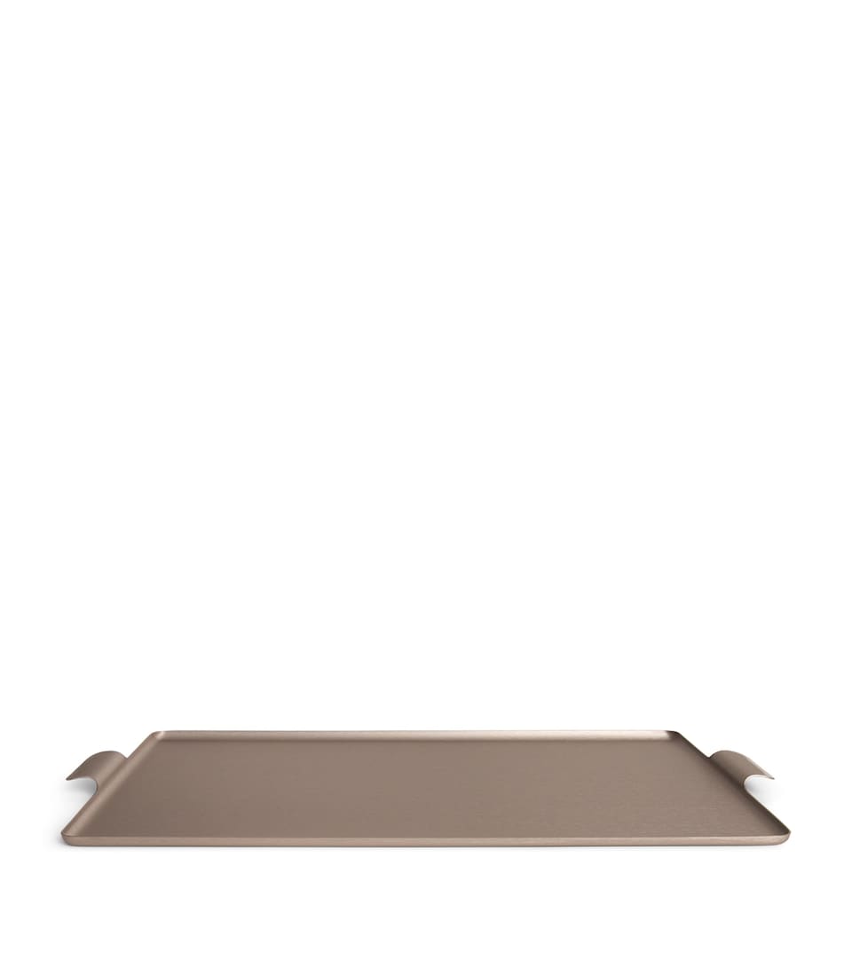 Kaymet Pressed Serving Tray (35cm x 52cm) Mocha