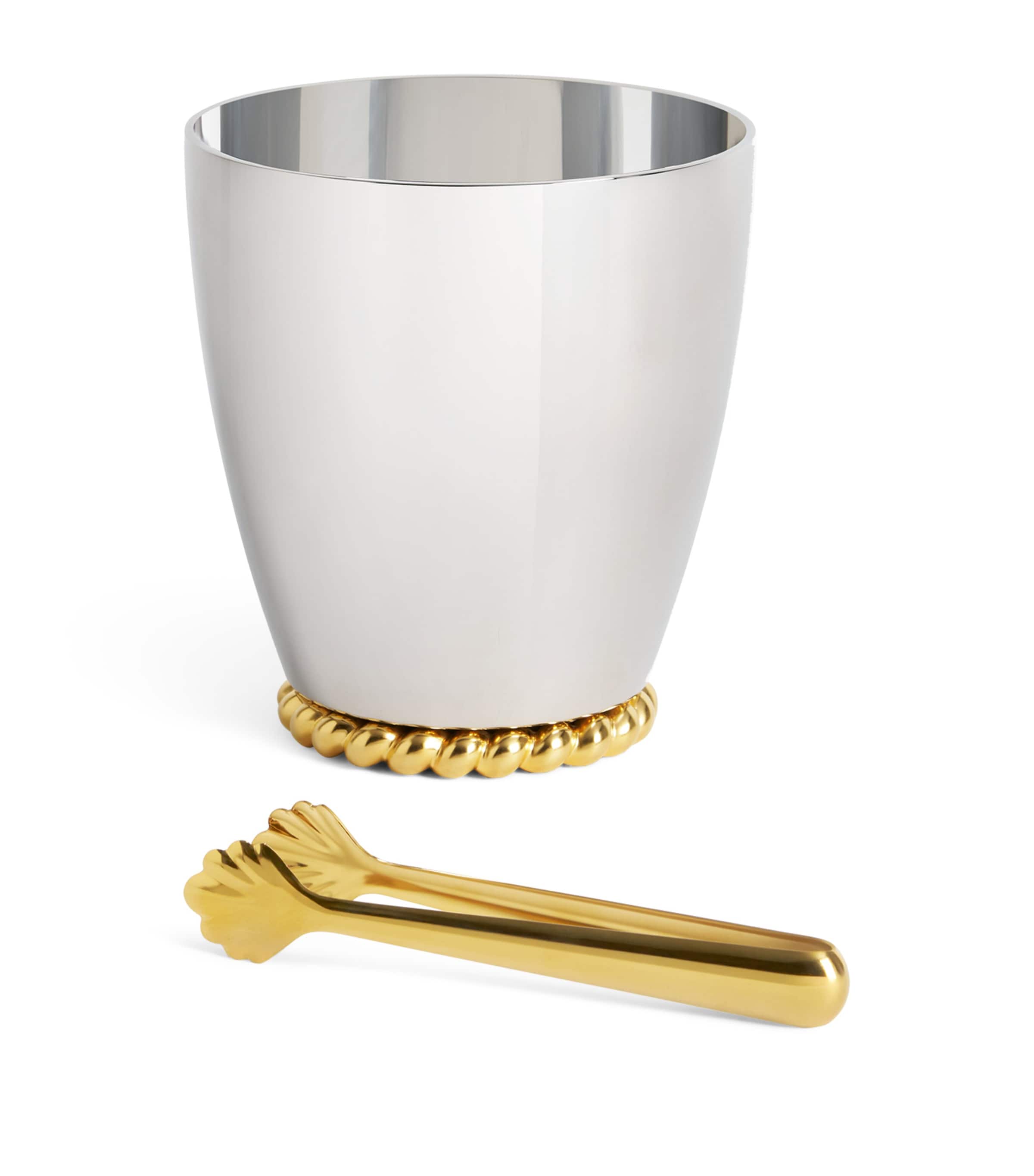 L'Objet Corde Ice Bucket and Tongs