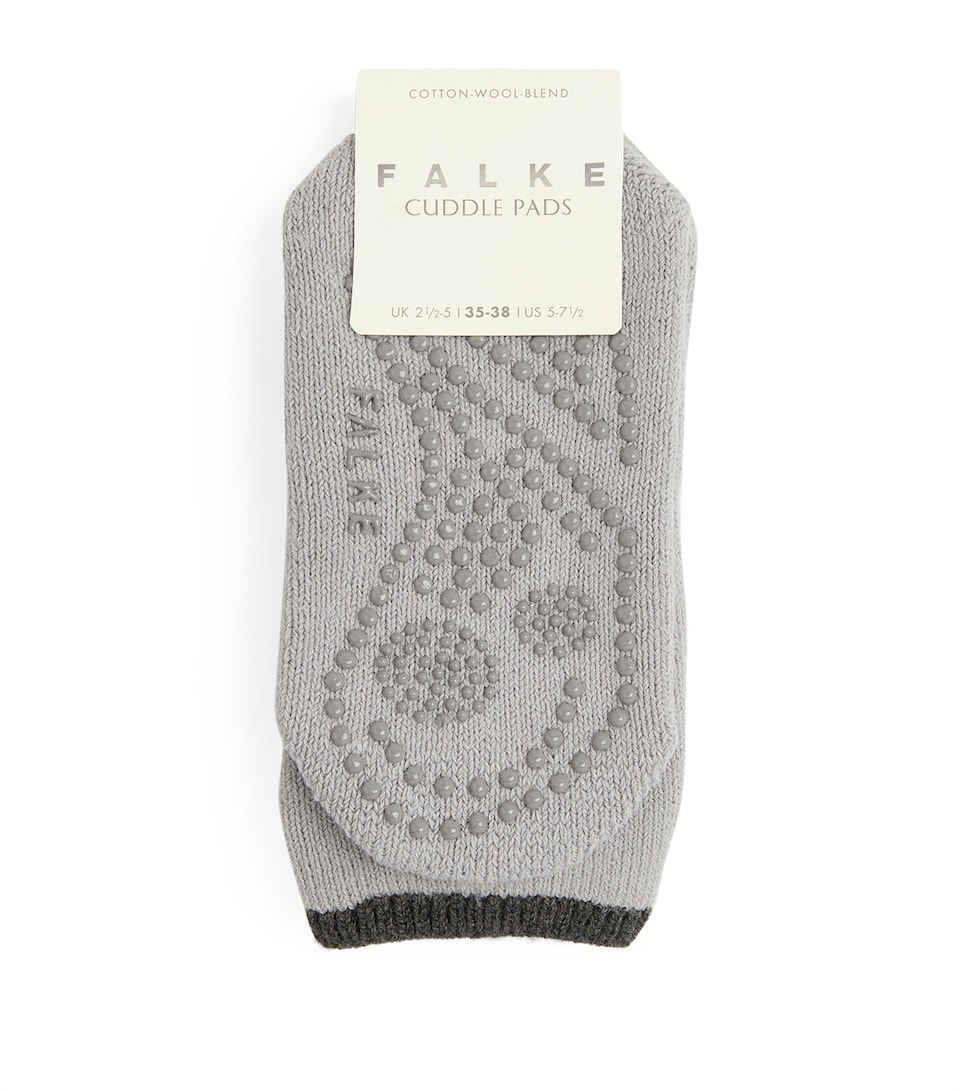 Falke Womens Cuddle Pad Socks Silver