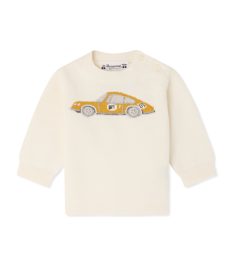 x Porsche Cotton-Cashmere Sweater (6-18 Months)