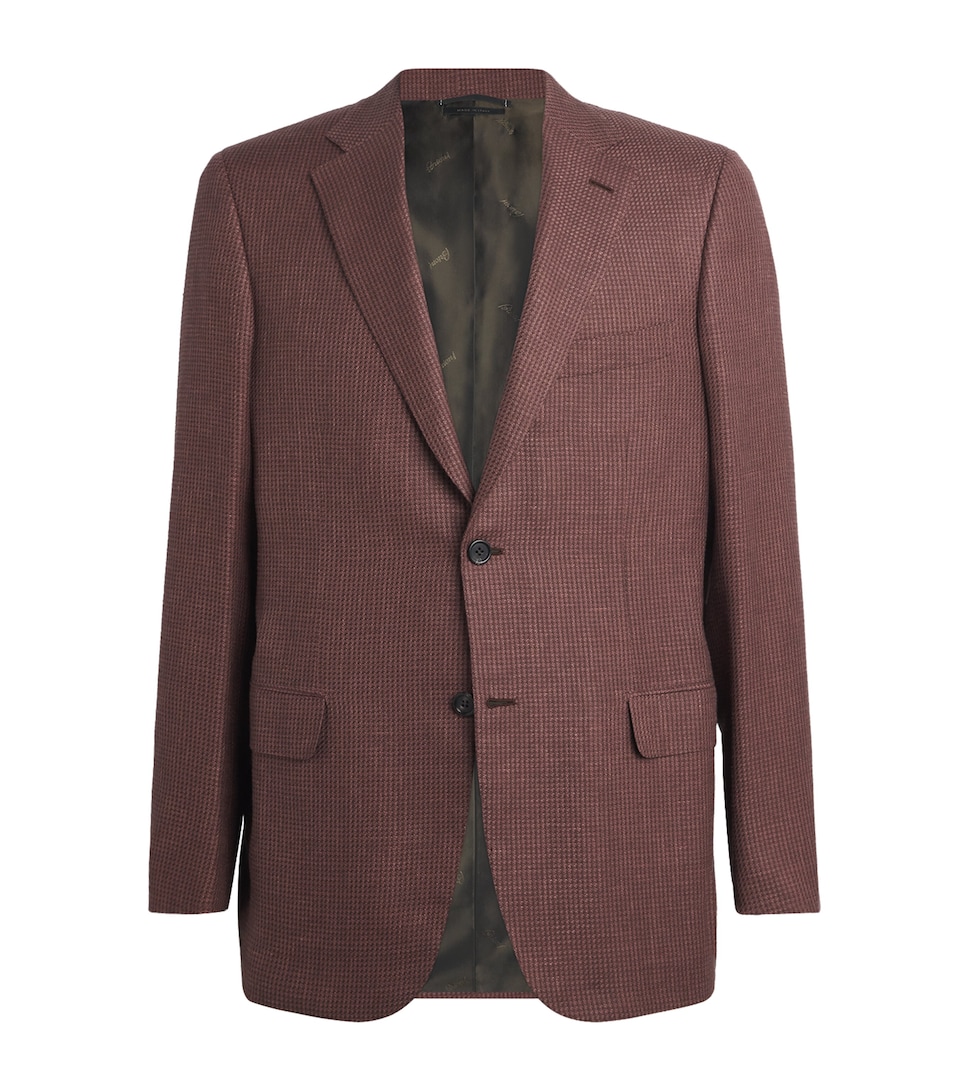 Linen-Cashmere-Silk Ravello Blazer