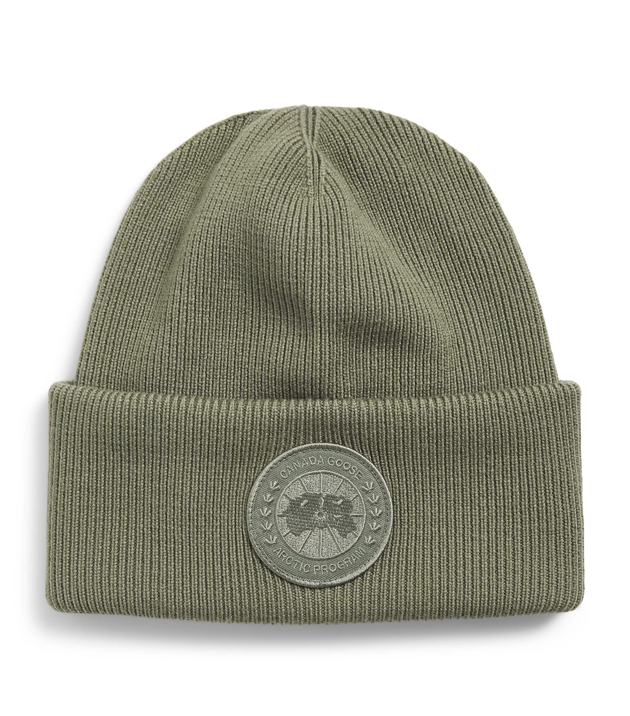 Canada Goose Wool Arctic Toque Beanie Vireo Green