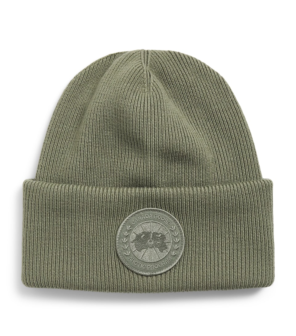 Canada Goose Wool Arctic Toque Beanie Vireo Green