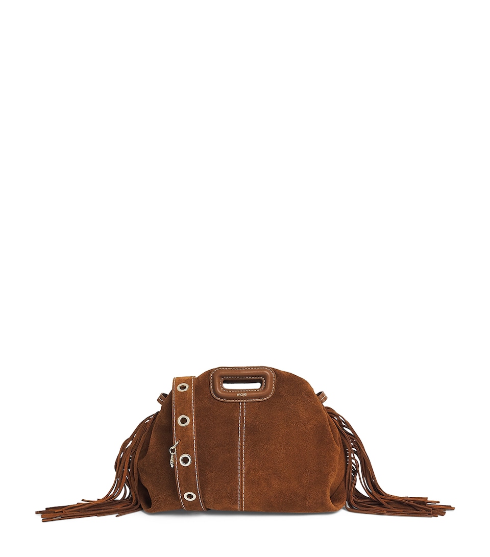 Mini Suede Miss M Shoulder Bag