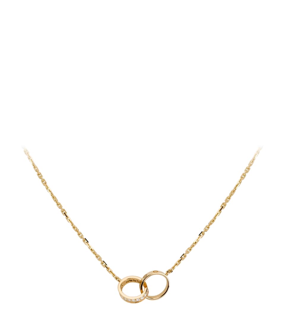 Cartier Yellow Gold and Diamond LOVE Necklace Yellow Gold