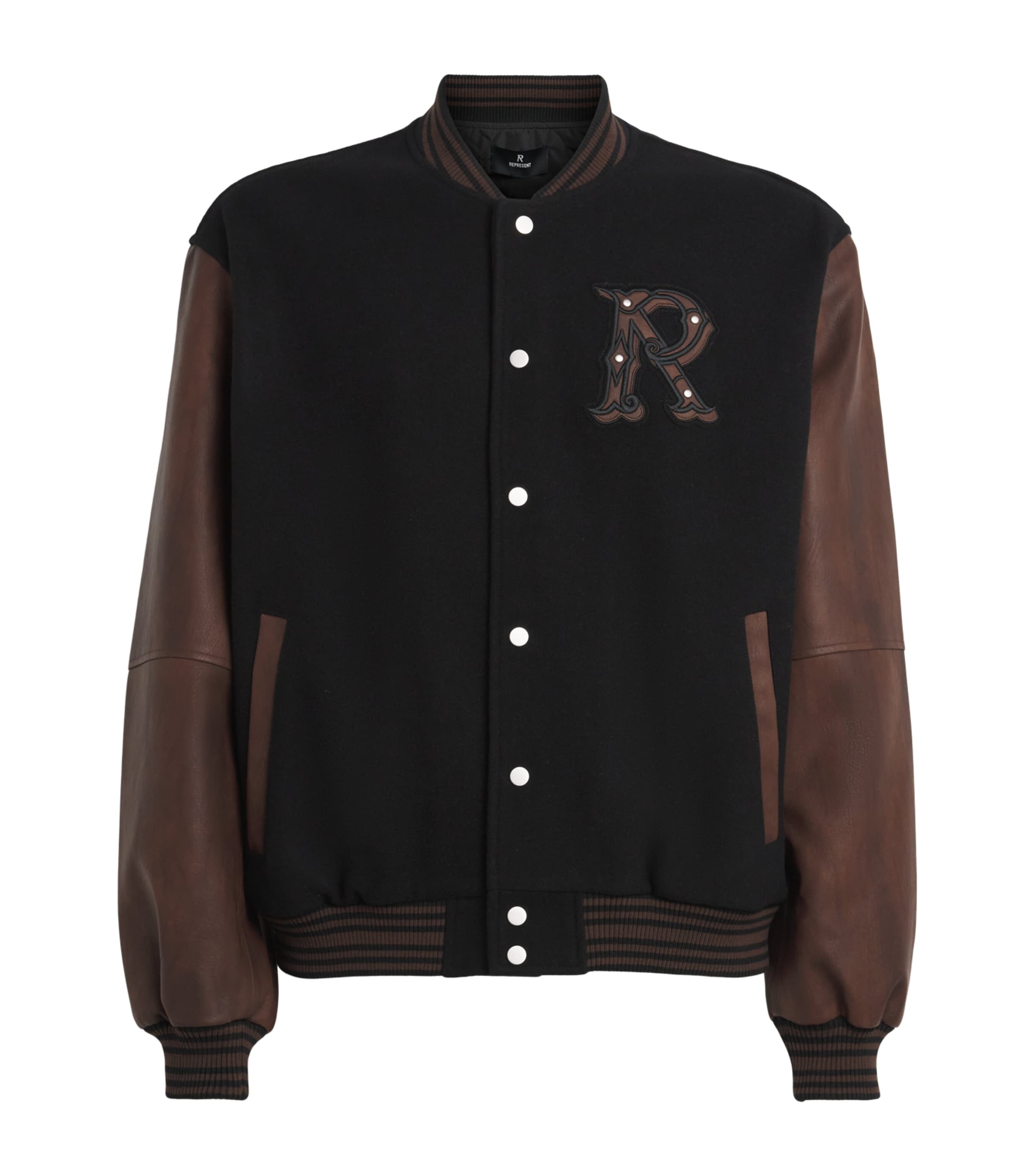 Wool-Blend Bomber Jacket