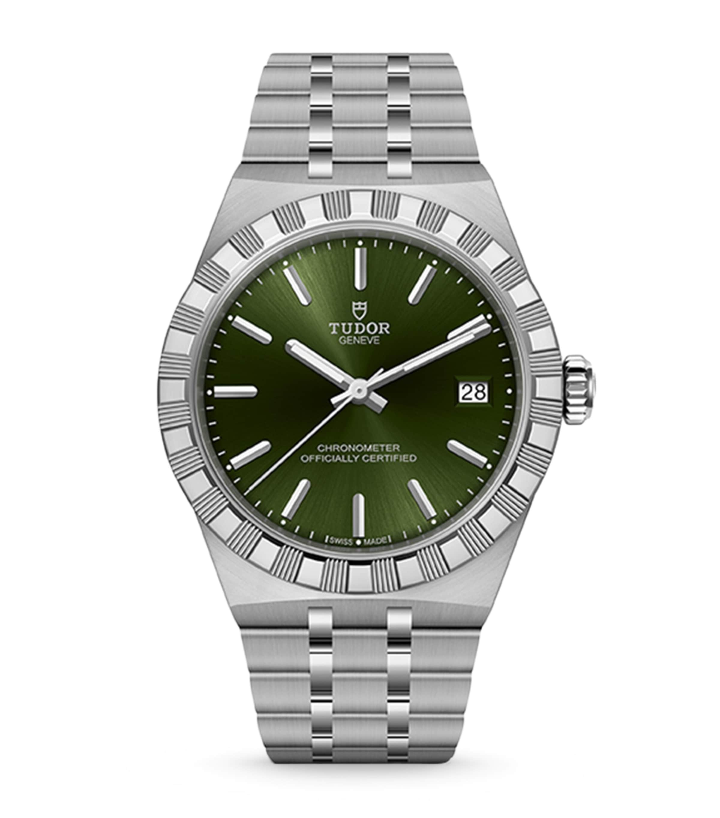 TUDOR Royal Stainless Steel Watch 36mm Green